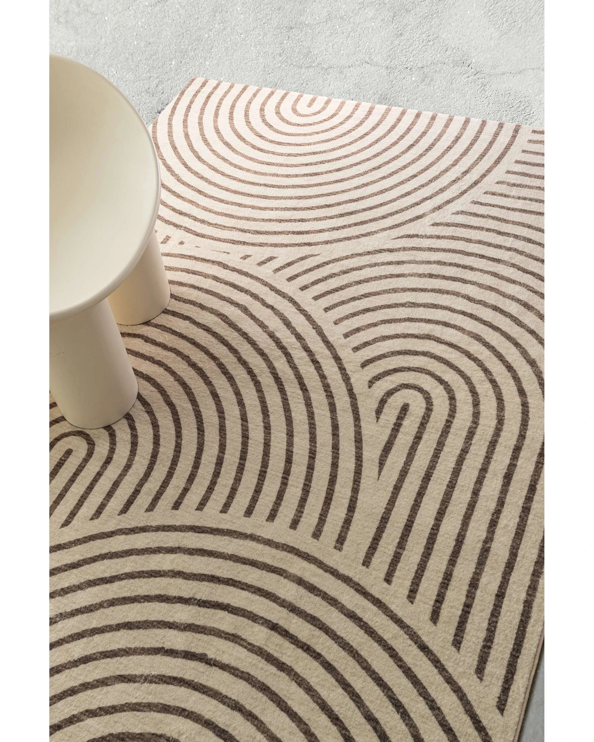 3 Loopsie Corinth Dark Arch Washable Rug-330cm x 240cm - Brown, 3 of 8