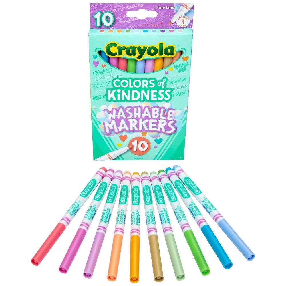 2 Crayola Colors of Kindness Markers 10 Pack, 2 of 5