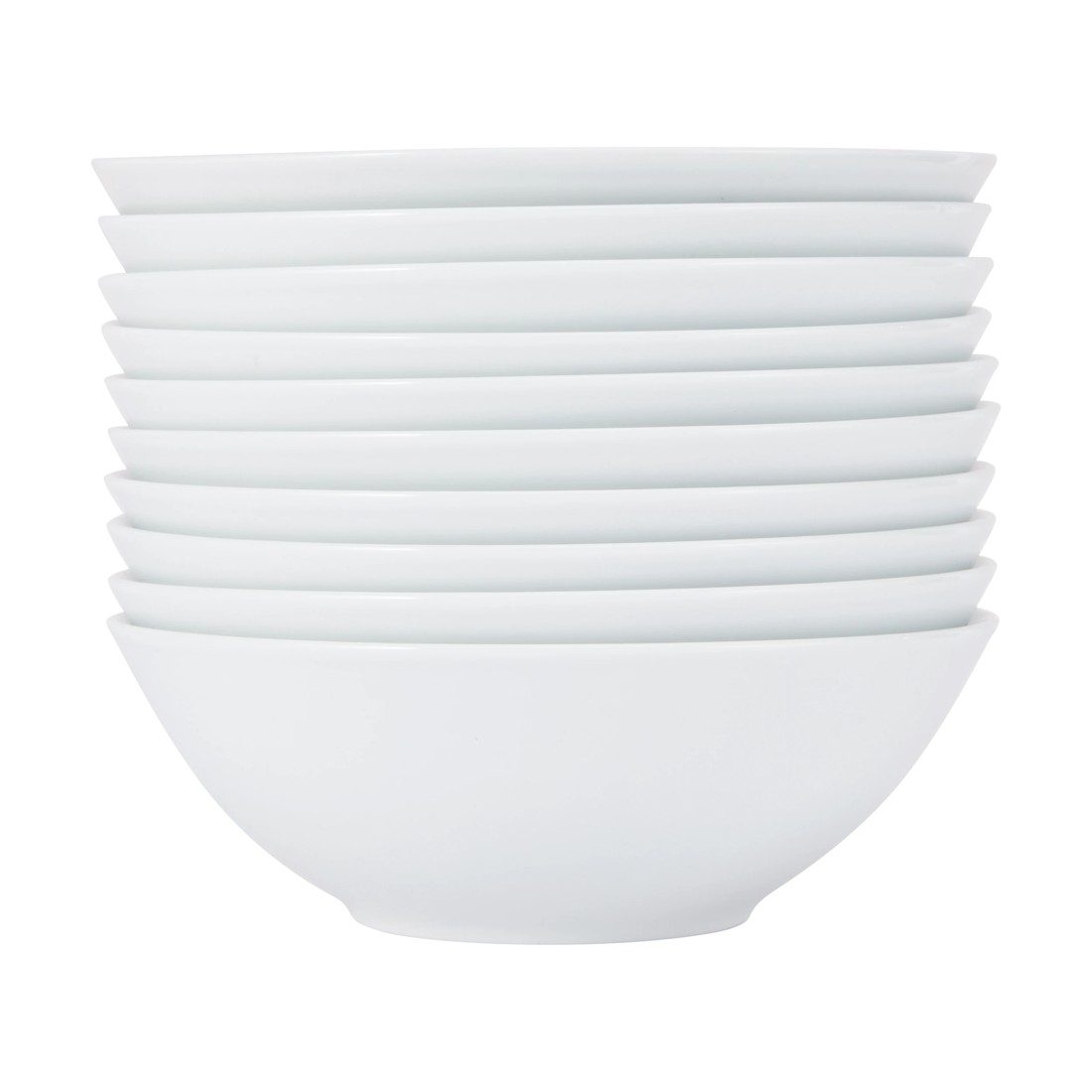 4 10 Piece White Bowls, 4 of 6