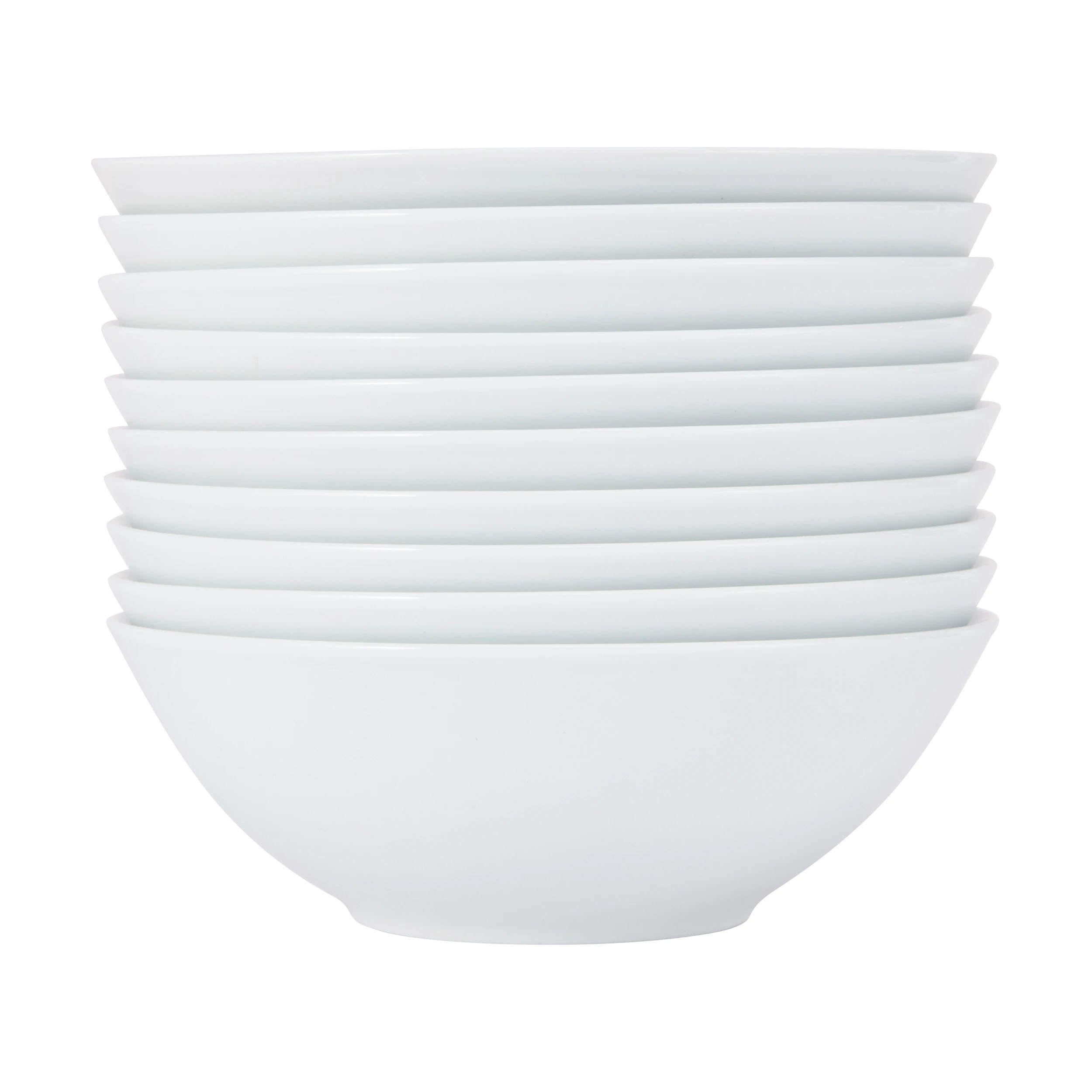 4 10 Piece White Bowls, 4 of 6