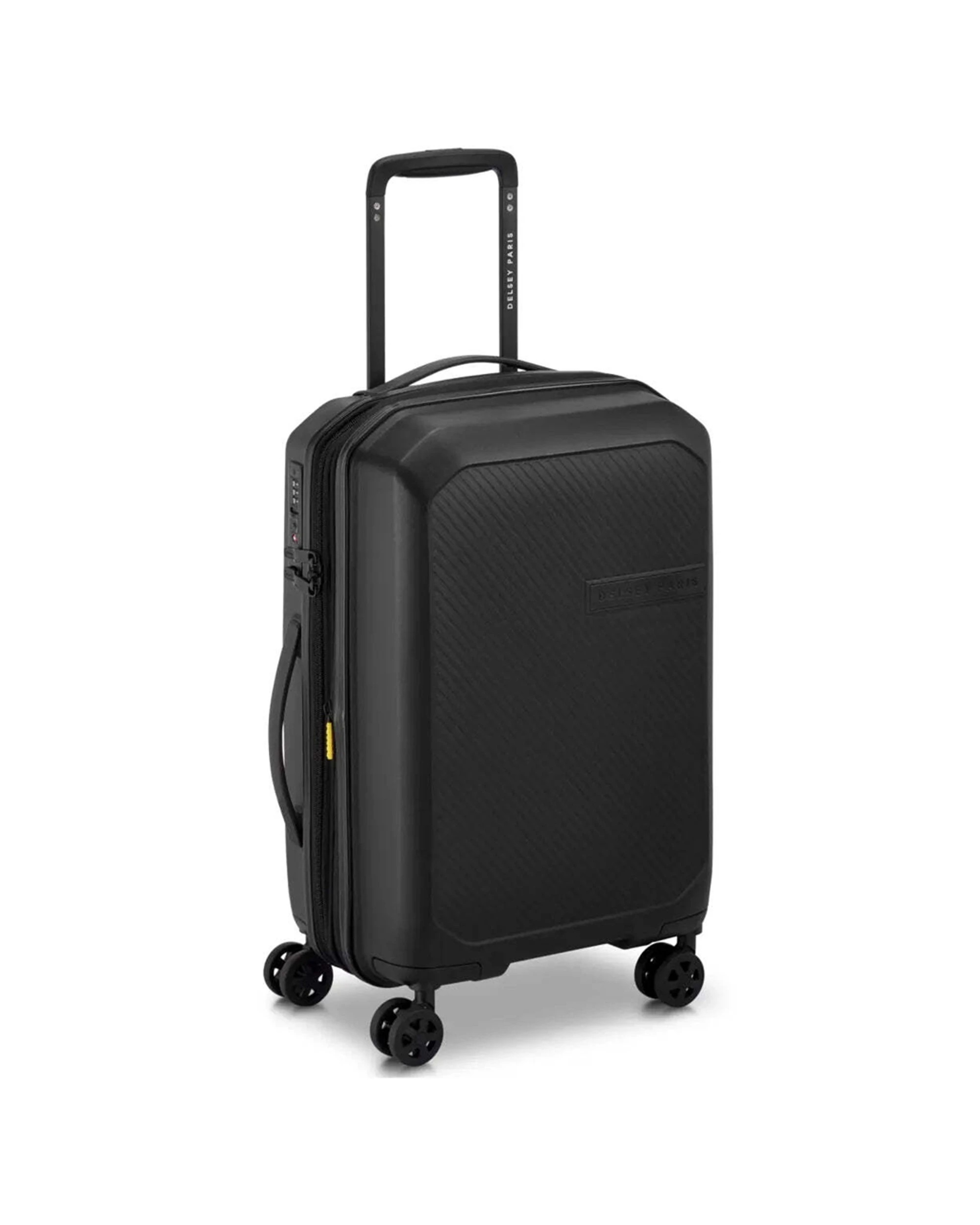 3 Delsey Anvers 55 cm 4 Wheel Expandable Carry-on Suitcase TSA Lock Matte - Black, 3 of 7