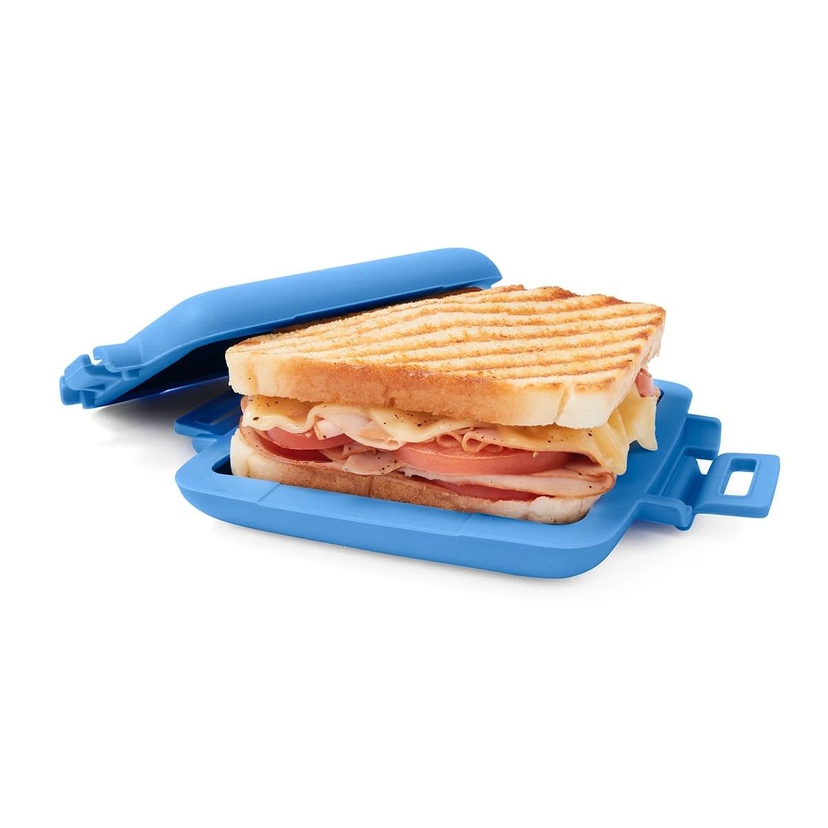 1 Microwave Toastie Maker - Blue, 1 of 11