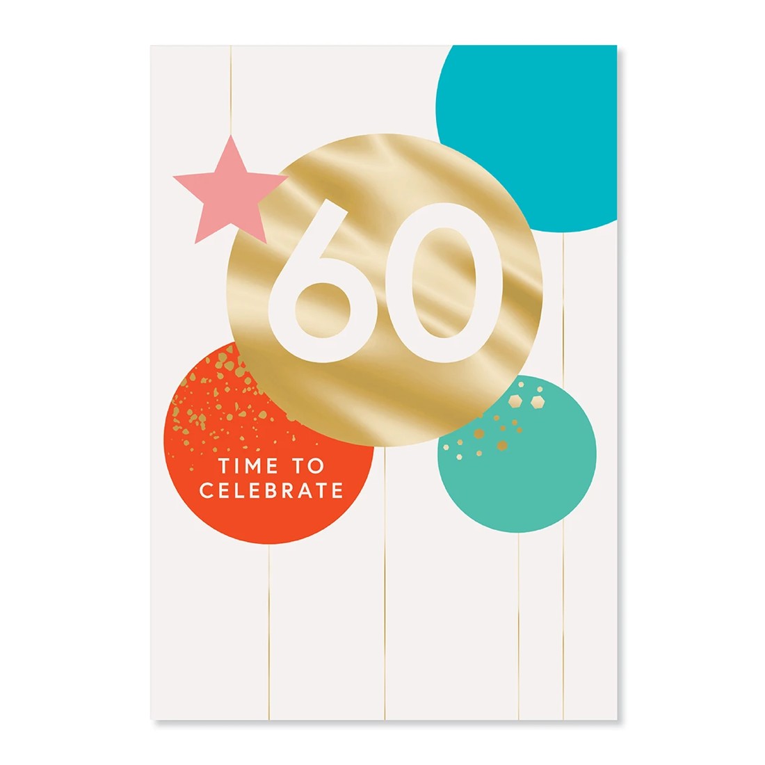 3 Connections from Hallmark 60th Birthday Card - Time To Celebrate, 3 of 3
