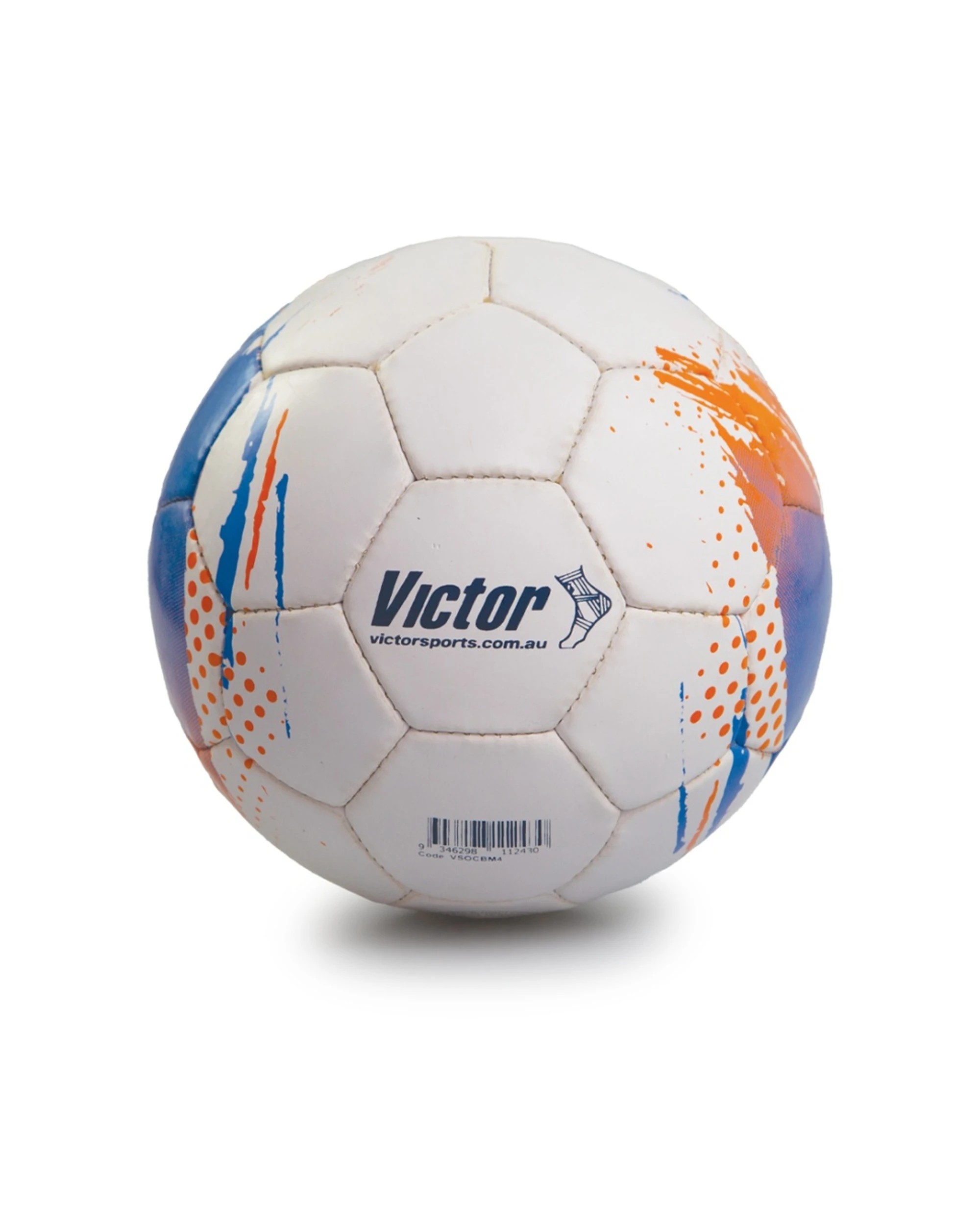 1 Victor Sports Match Soccer Ball Training Durable Size 4 - Multi, 1 of 4