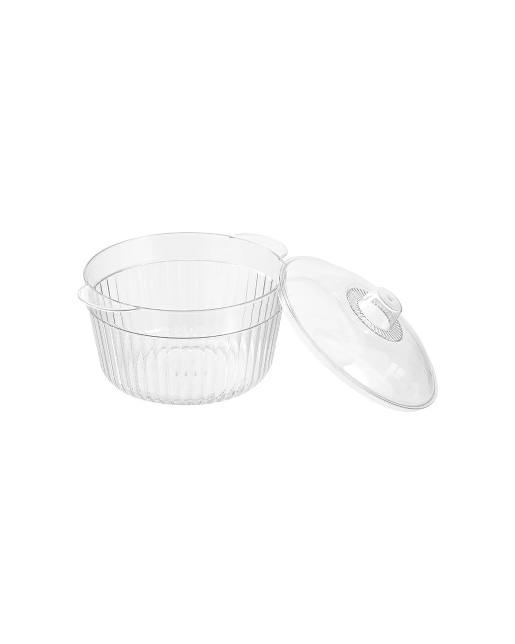 3 Lemon & Lime 6pk Crystal Vista Lidded Food Storage Bowl 1.5L - Clear, 3 of 8