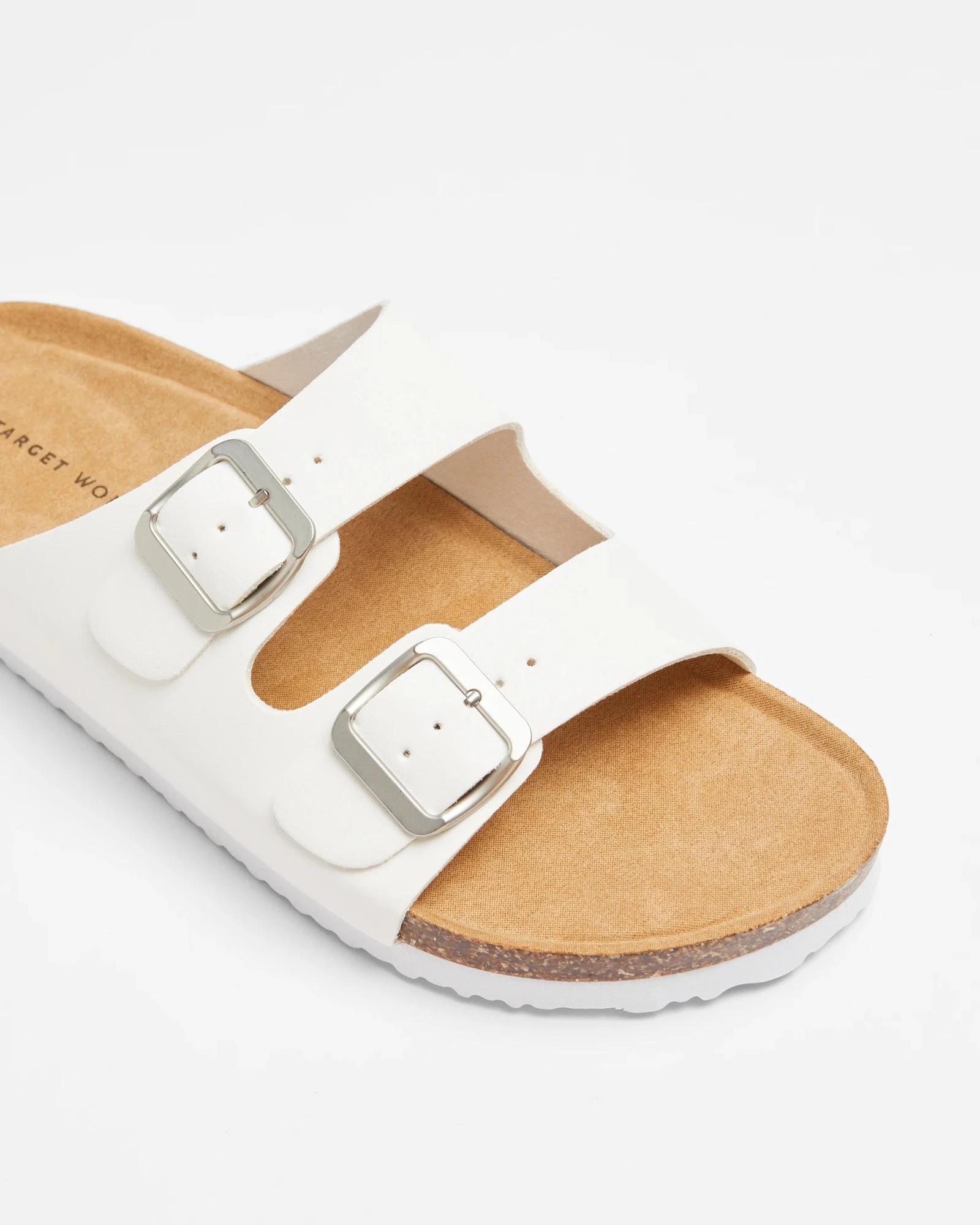 2 Target Woman Womens Maree II Moulded Cork Sandals WHITE, 2 of 3