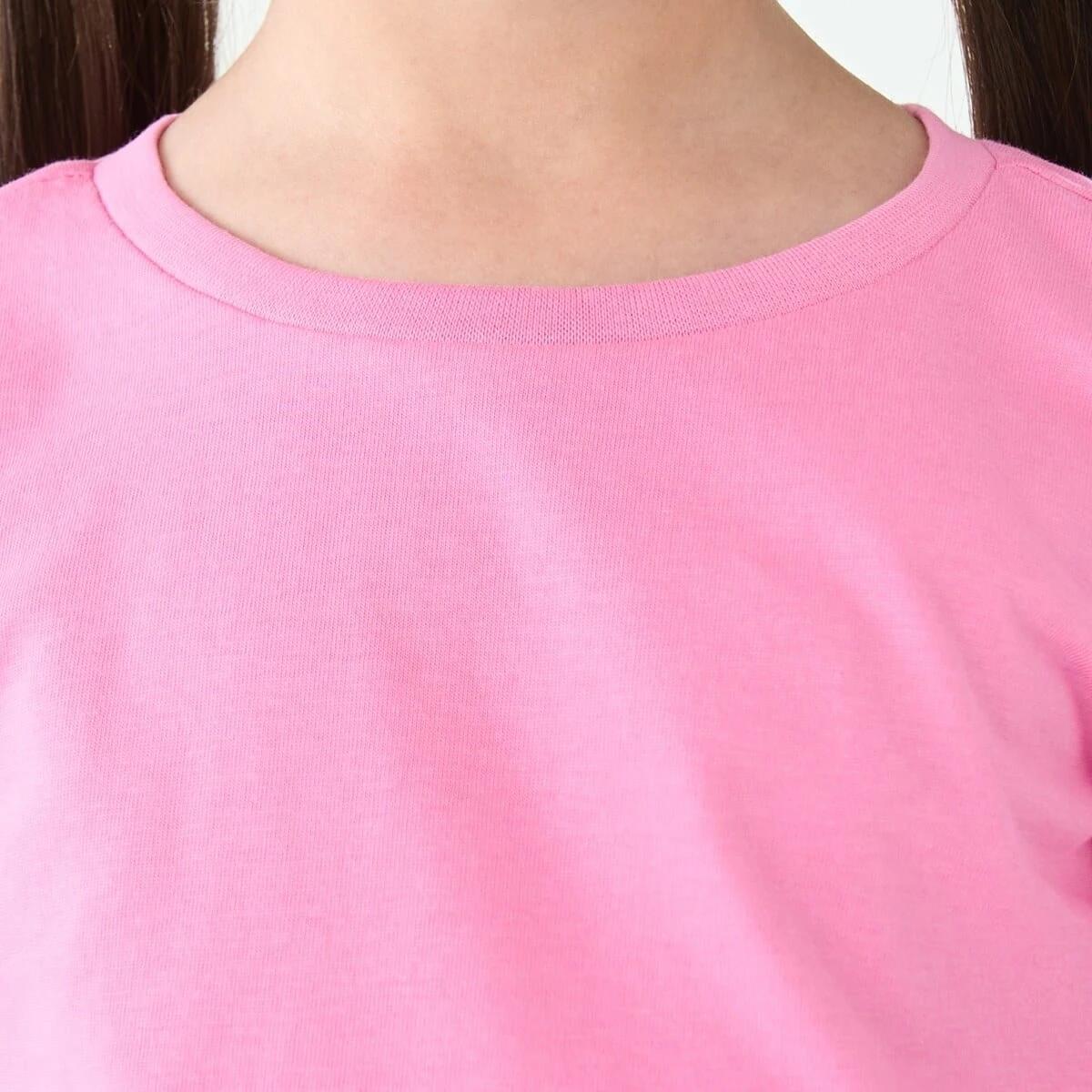 4 Long Sleeve Plain T-shirt Aurora Pnk, 4 of 8