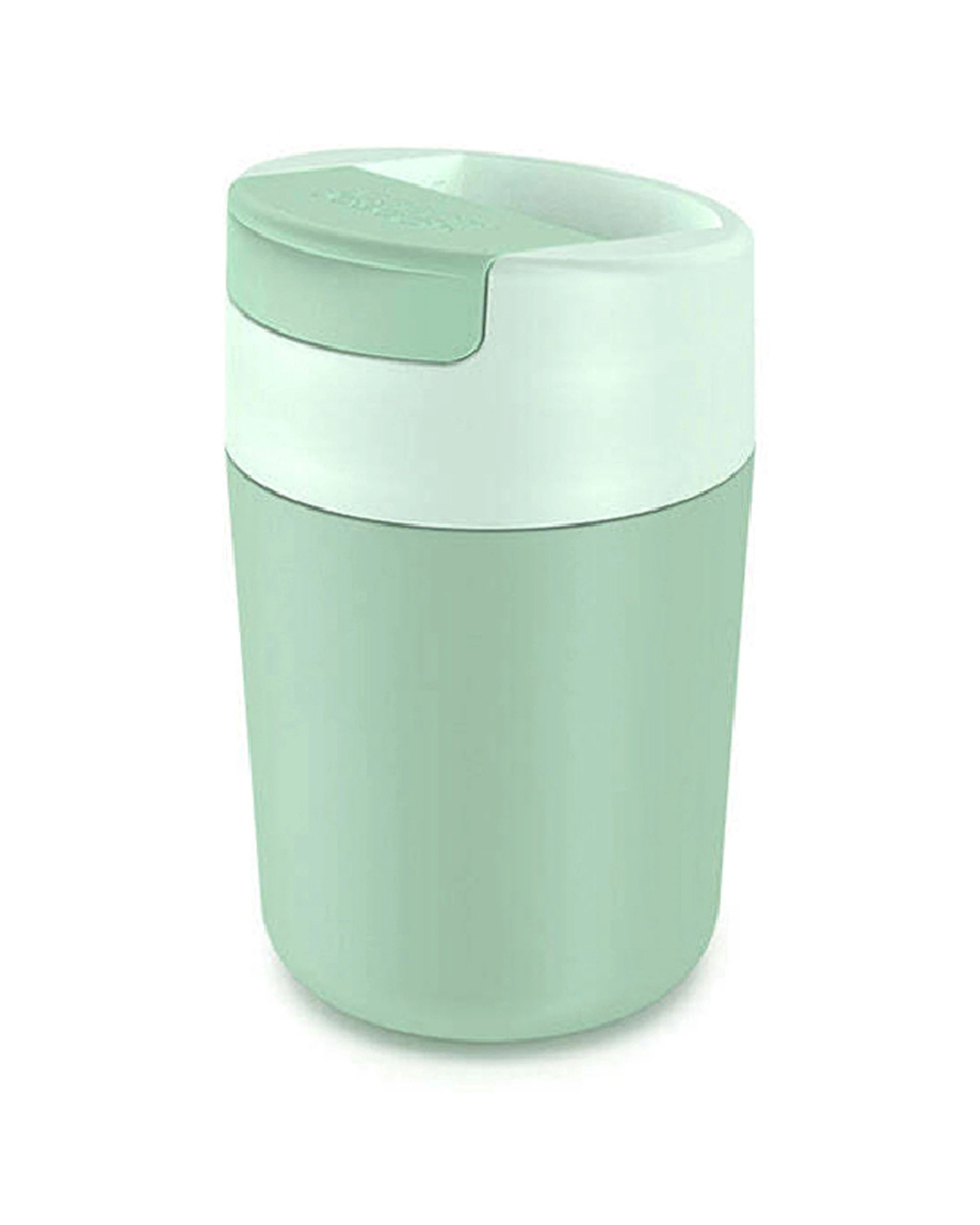 1 Joseph & Joseph Sipp 340ml/14cm Travel Mug Cup - Green, 1 of 4