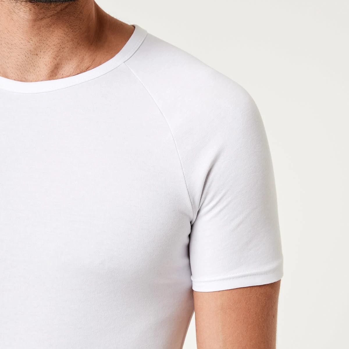 4 2 Pack Raglan Crew Neck T-Shirt WHITE, 4 of 6