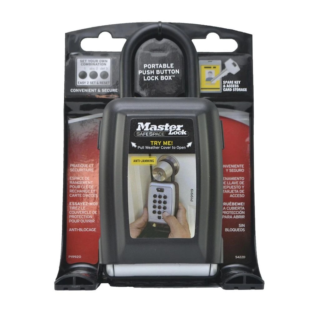 10 Master Lock Portable Combination Lock Key Safe, 10 of 10