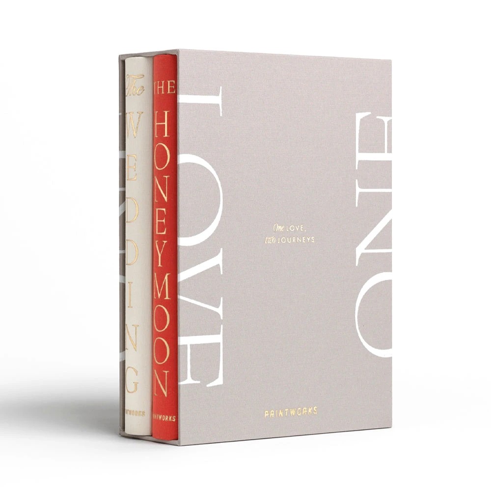 1 Printworks Photo Book Wedding - 2pack One Love - Assorted, 1 of 5