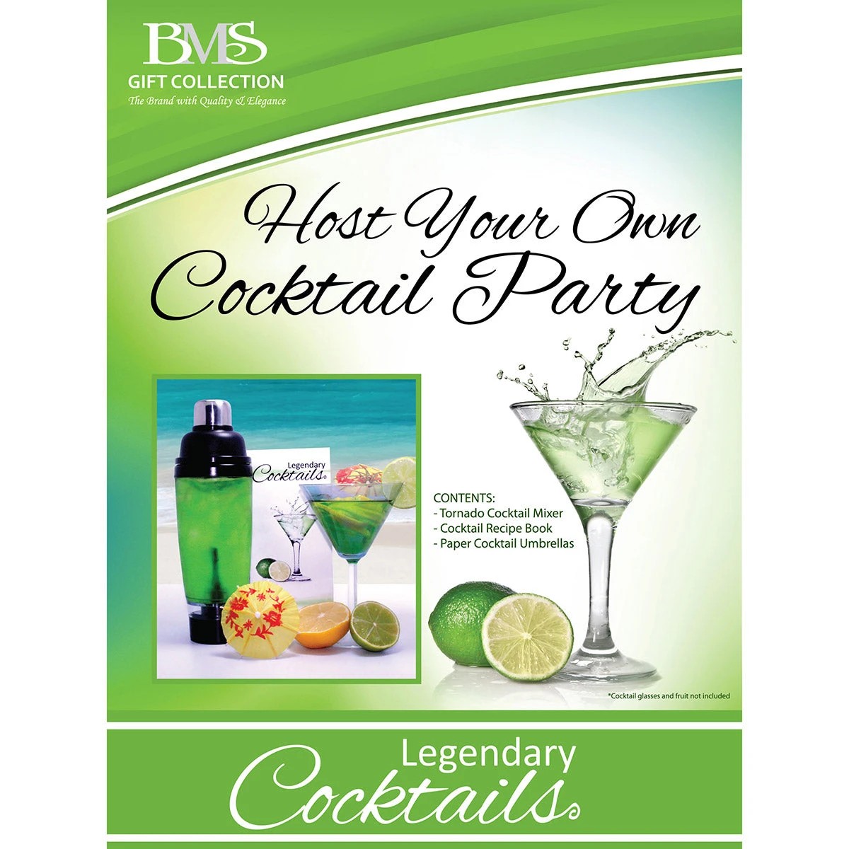2 BMS Wholesale Legendary Cocktails Book And Tornado Blender Gift Set, 2 of 2