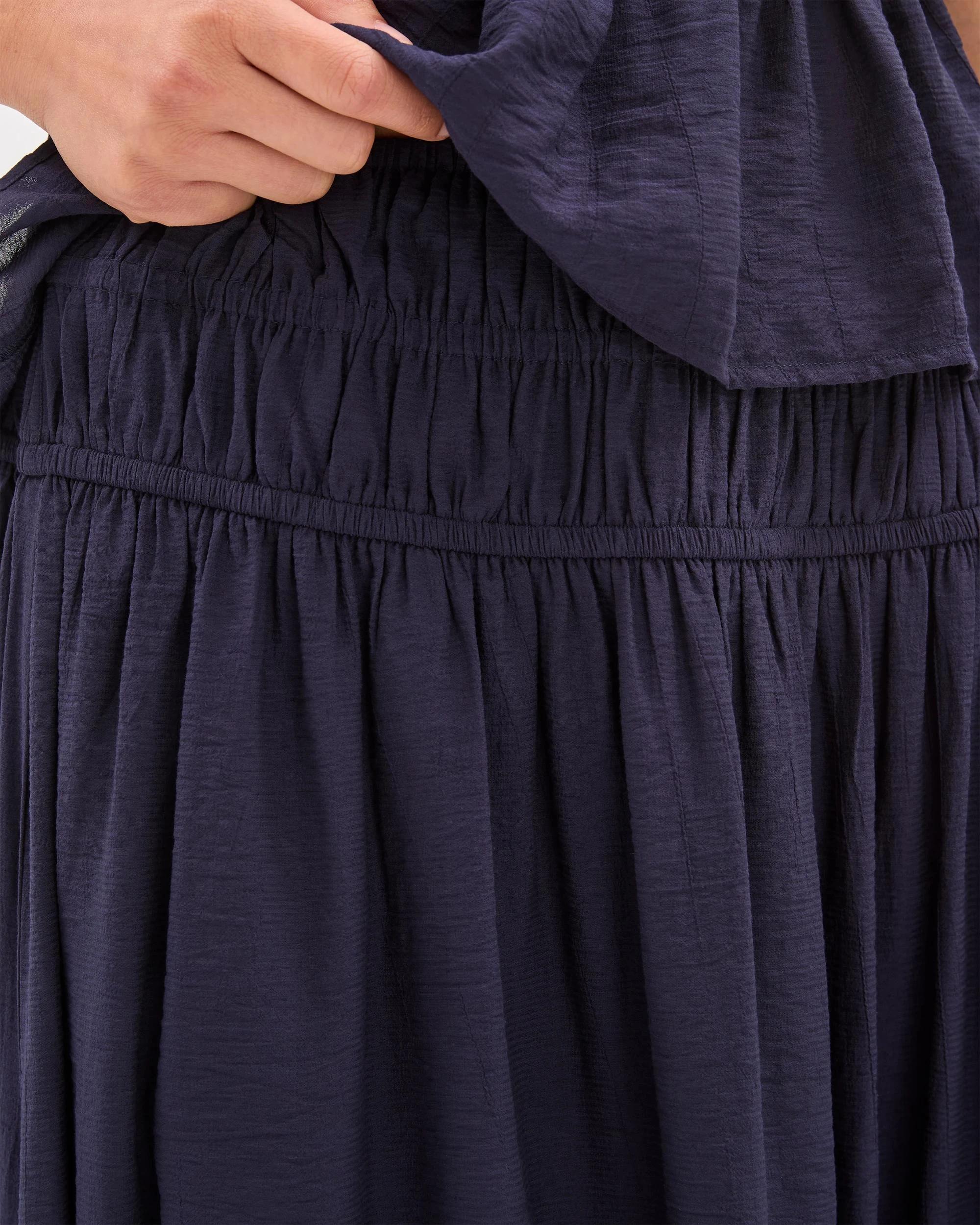 4 Crinkle Maxi Skirt - Preview OXFORD, 4 of 5