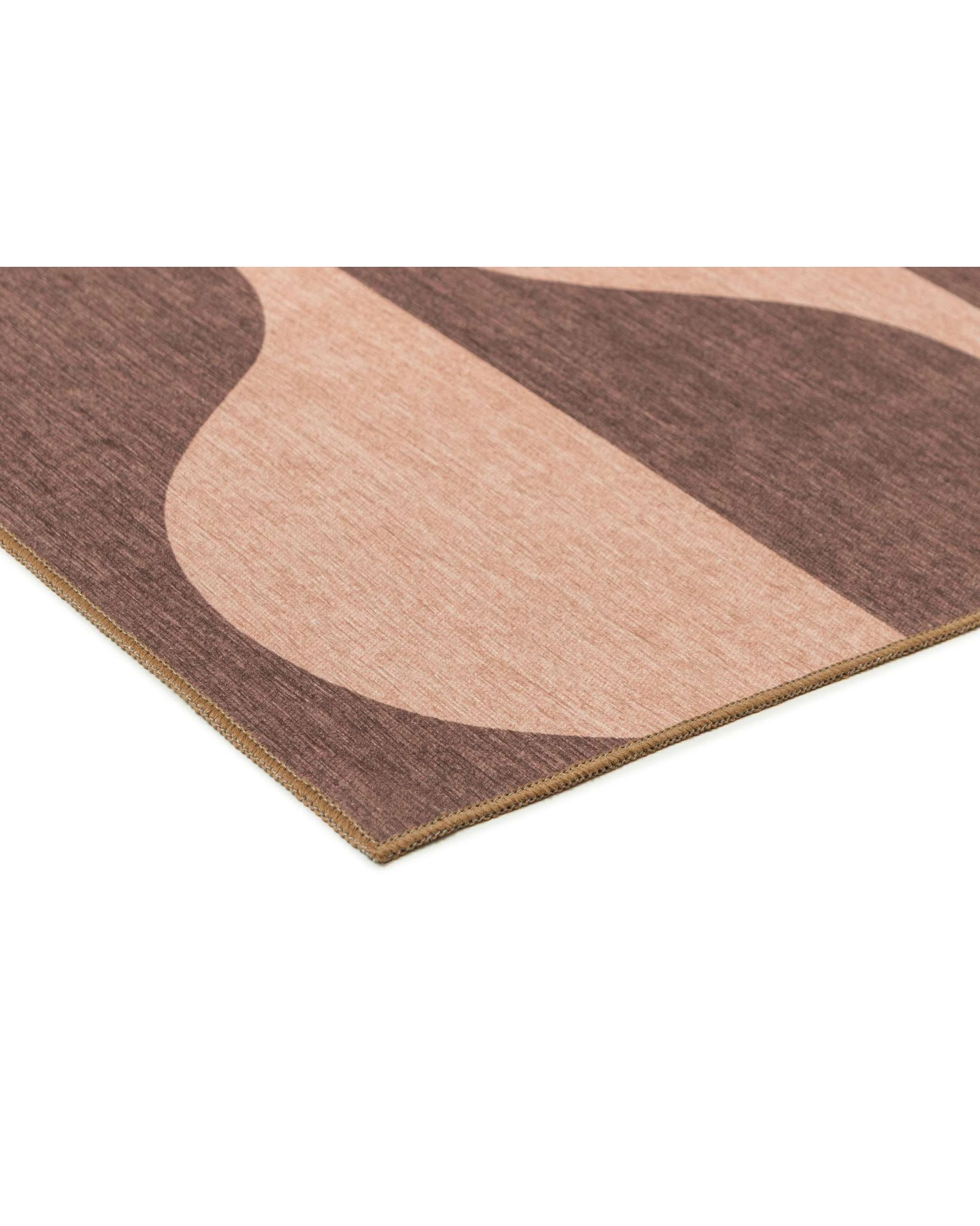 4 Loopsie Sobe Wave Stripe Indoor Outdoor Washable Rug-230cm x 160cm - Pink, 4 of 8