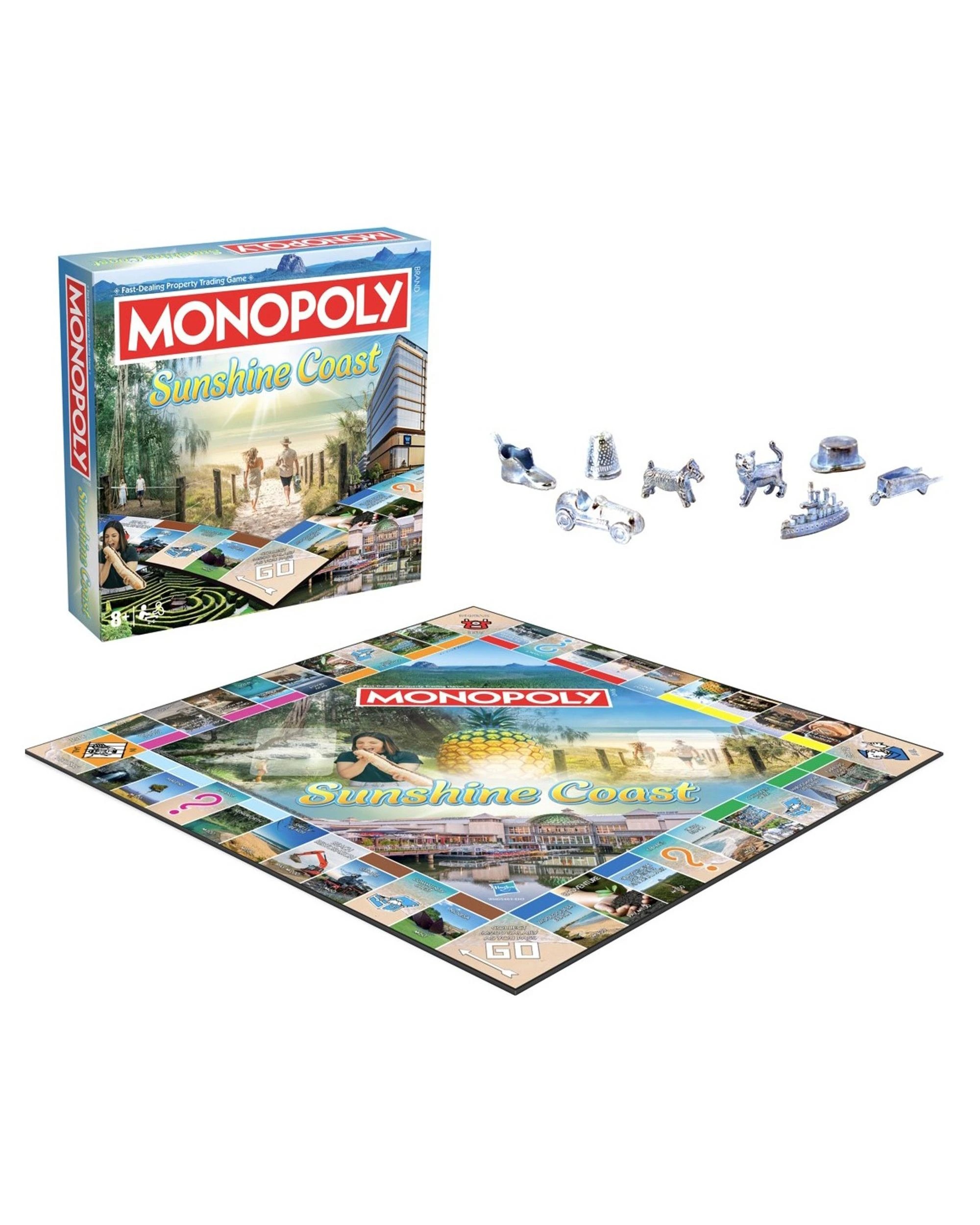 4 Monopoly Sunshine Coast Edition Board Game, 4 of 7