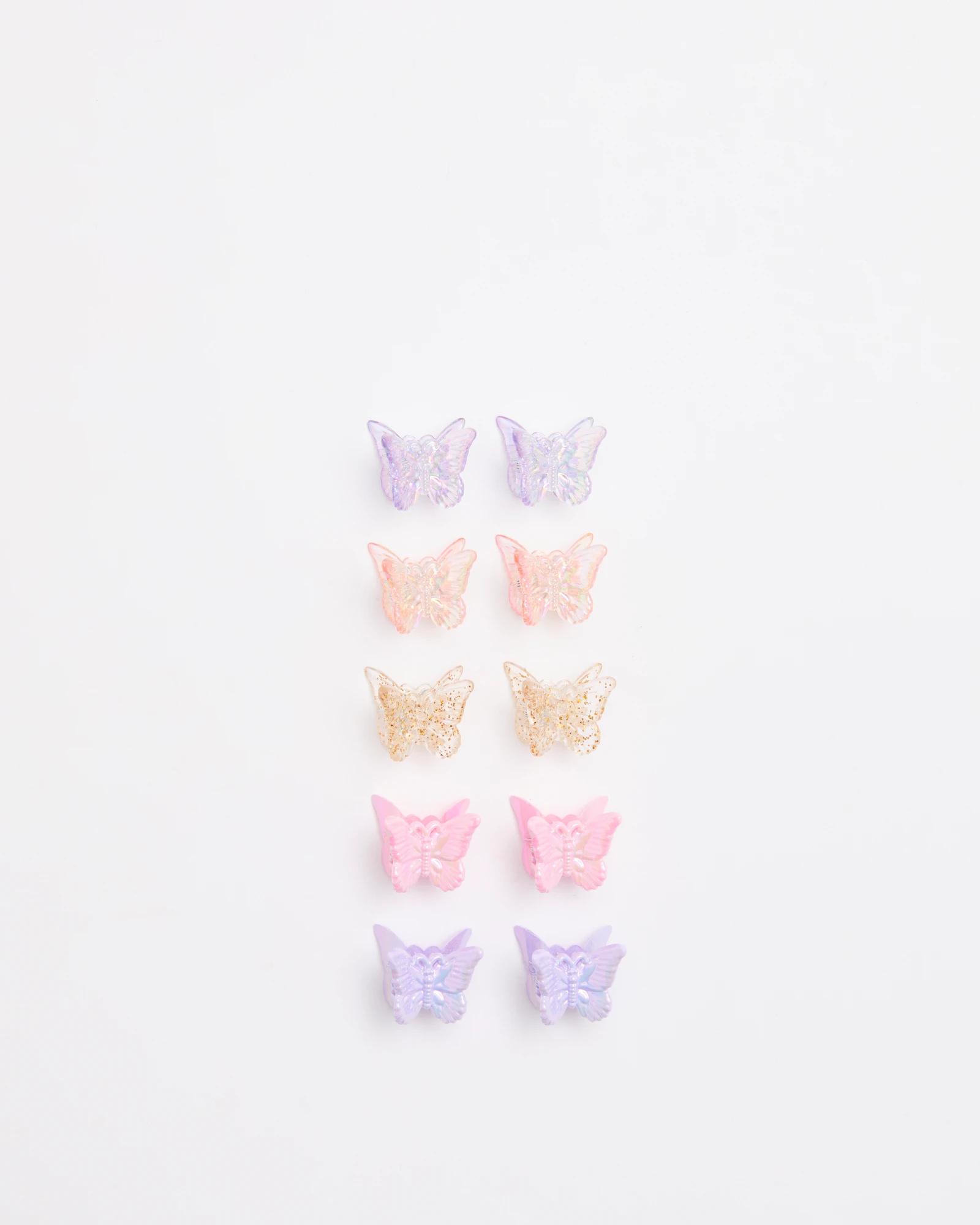 1 Target Kids Butterfly Claw Clips MULTI, 1 of 1