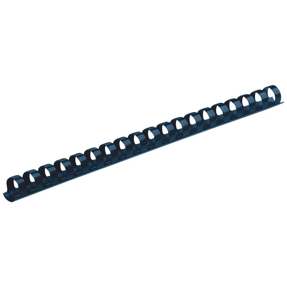 1 Fellowes Binding Combs 21 Loop 10mm Blue 25 Pack, 1 of 3