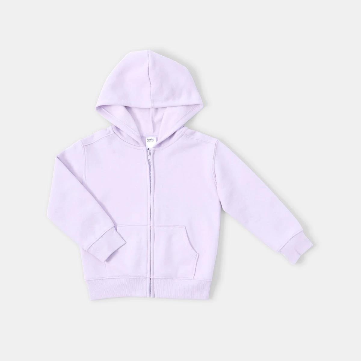 9 Zip Through Hoodie Pst Purple, 9 of 10
