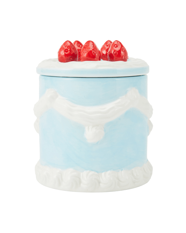Ceramic Frosted Cake Ca