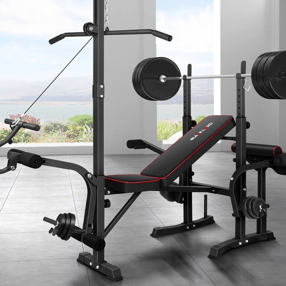 2 Black Lord Weight Bench 14in1 Press Multi-Station Fitness Home Gym Equipment, 2 of 9