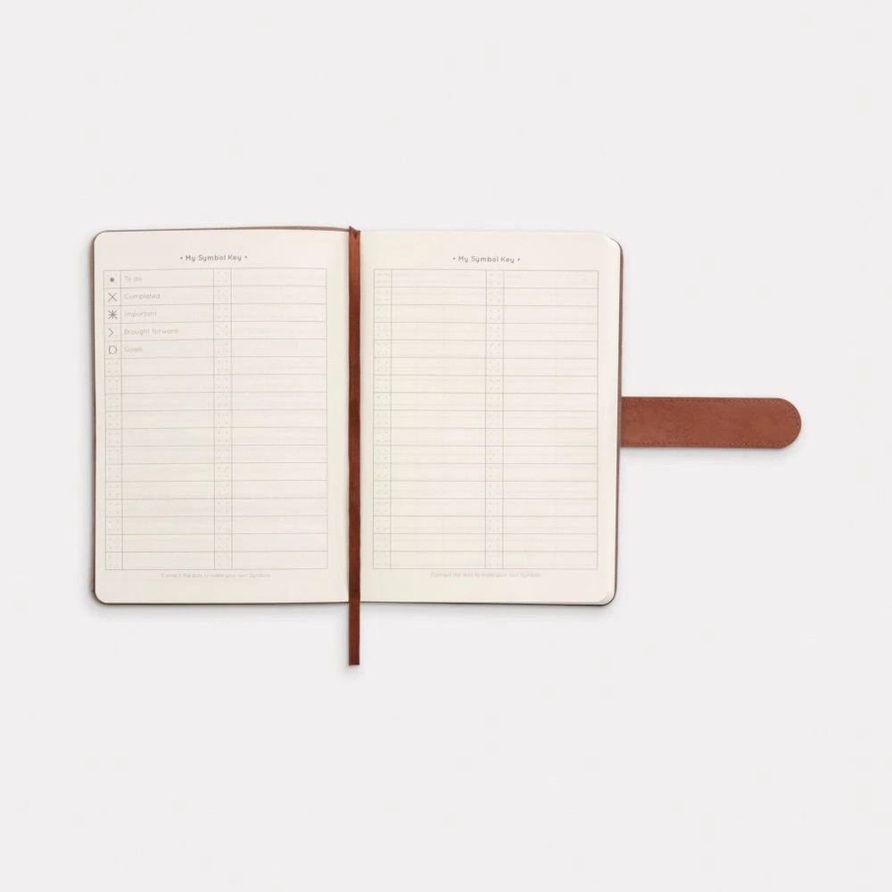 4 Otto A5 The Dot Journal 240 Page Tan Leather, 4 of 7