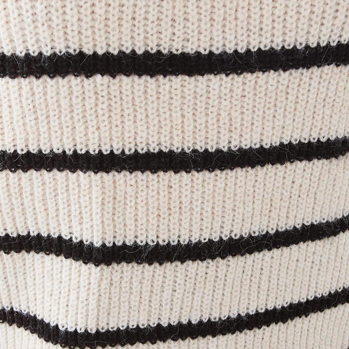 6 Loose Knit Jumper Oat Str, 6 of 6