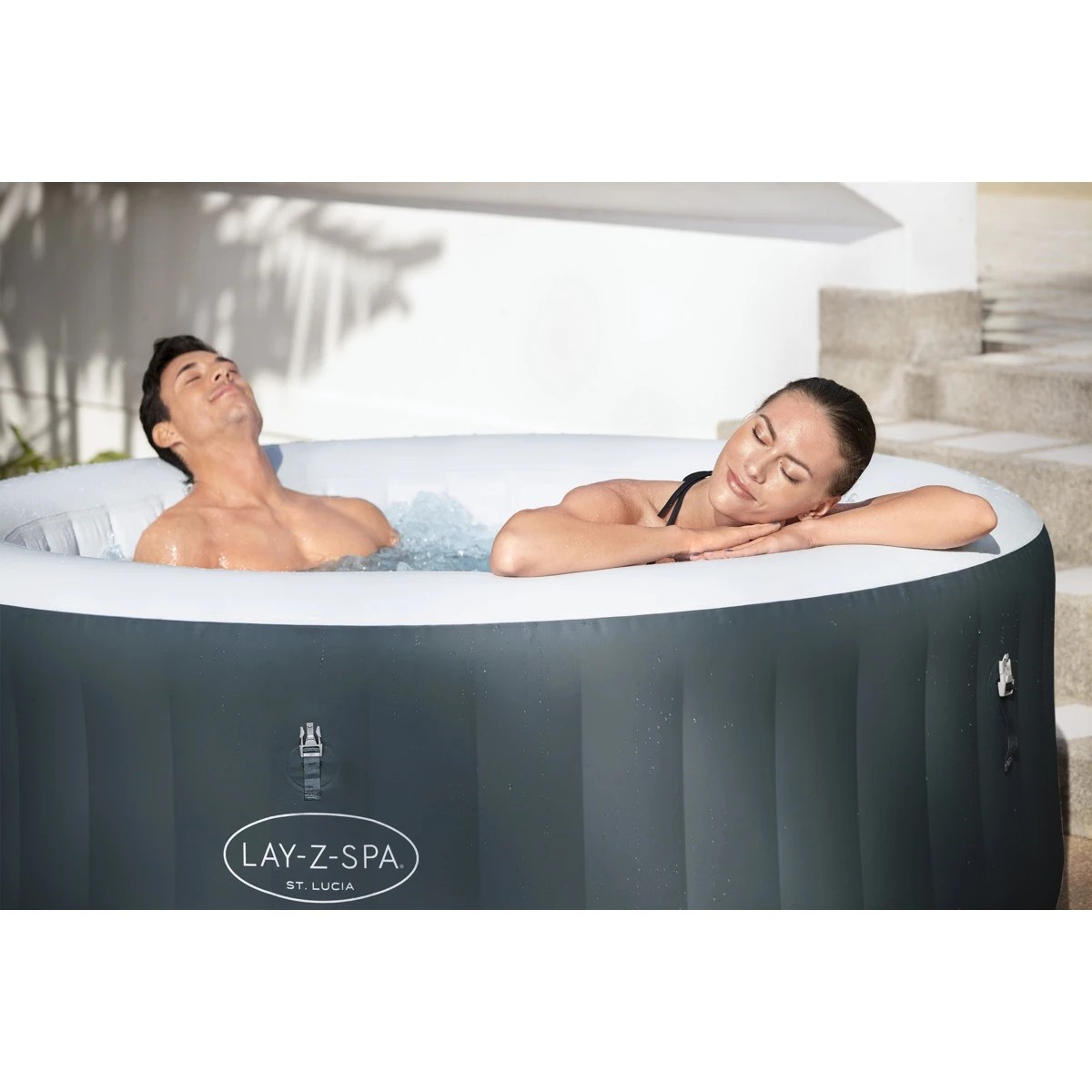 5 Bestway Lay-Z-Spa St. Lucia Inflatable Portable Spa, 5 of 8
