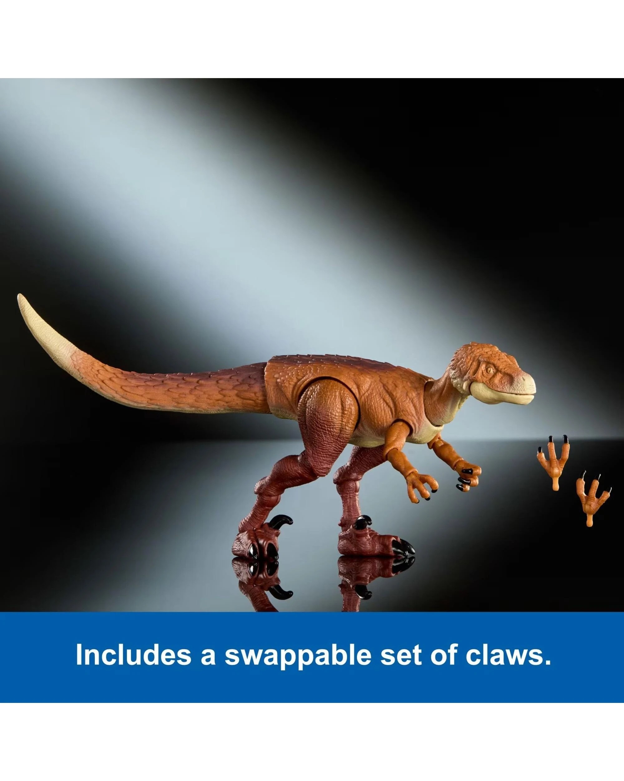 4 Jurassic World Hammond Collection Ornitholestes Dinosaur Action Figure, 4 of 6