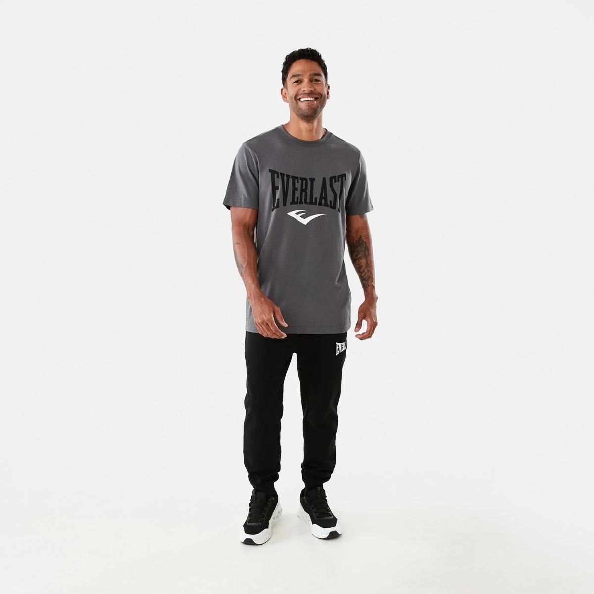 6 Everlast Mens Boxing T-shirt Ash, 6 of 6