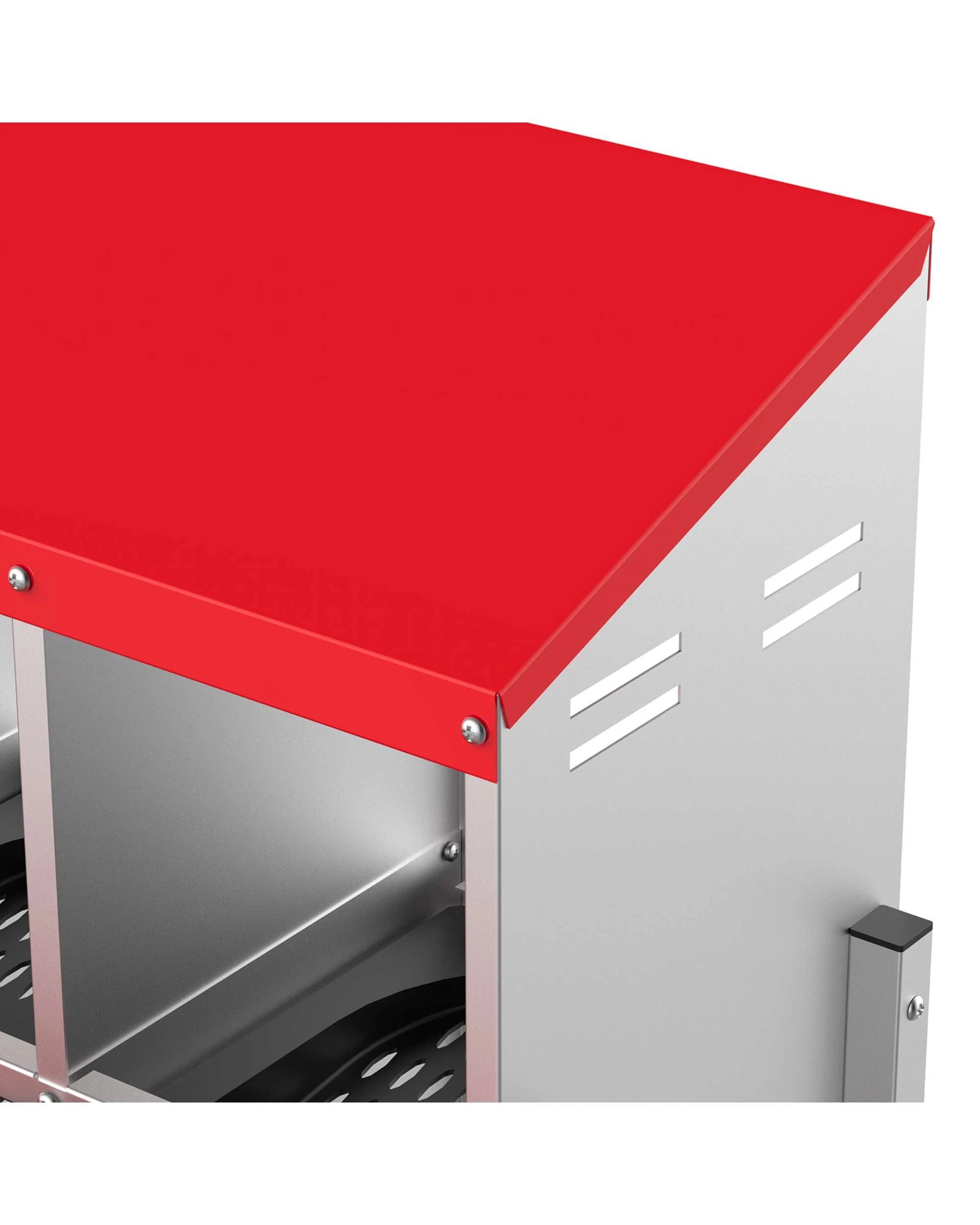 8 Advwin 6 Holes Chicken Nesting Boxes Metal Chicken Egg Laying Box Egg Collection, 8 of 9