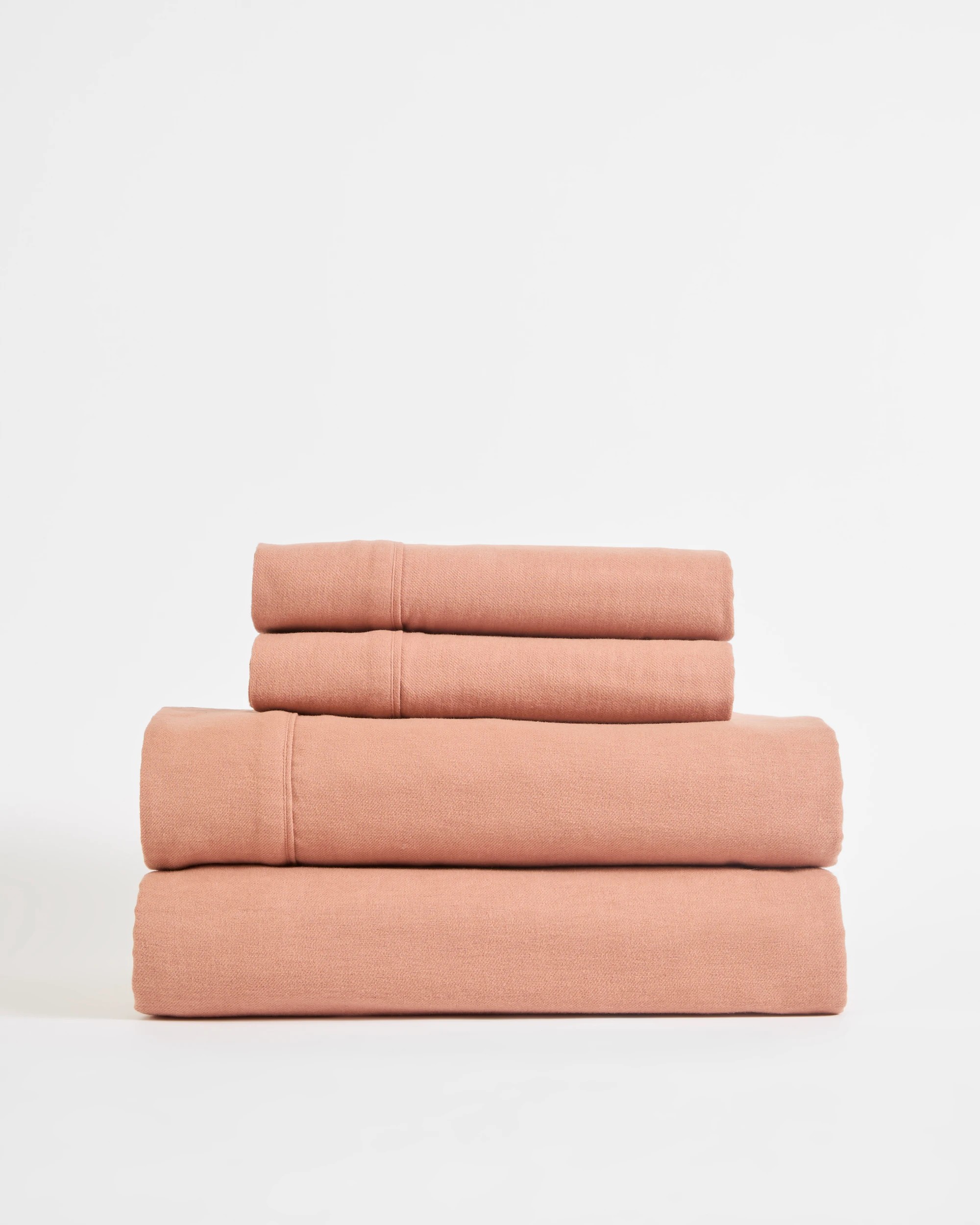 4 Target Kai Flannelette Sheet Set - Single Bed - Brown, 4 of 4