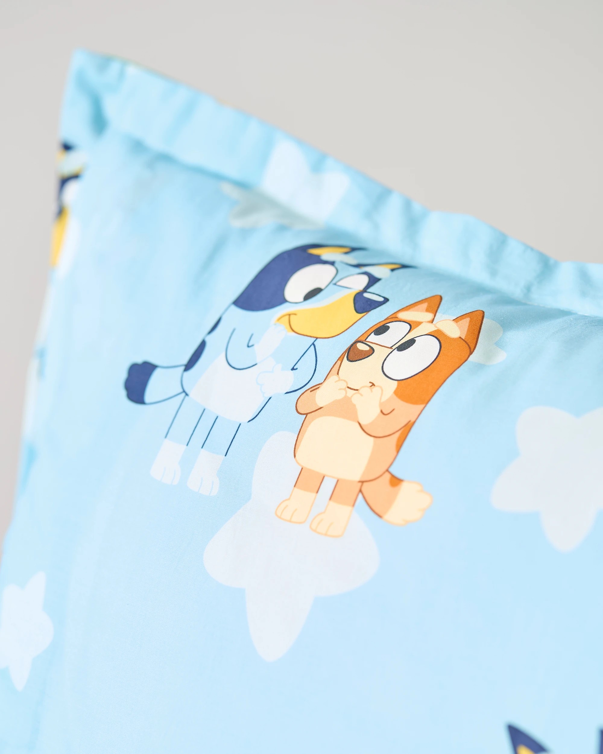 9 Bluey & Bingo Cotton Quilt Cover Set - Single Bed - Blue, 9 of 10