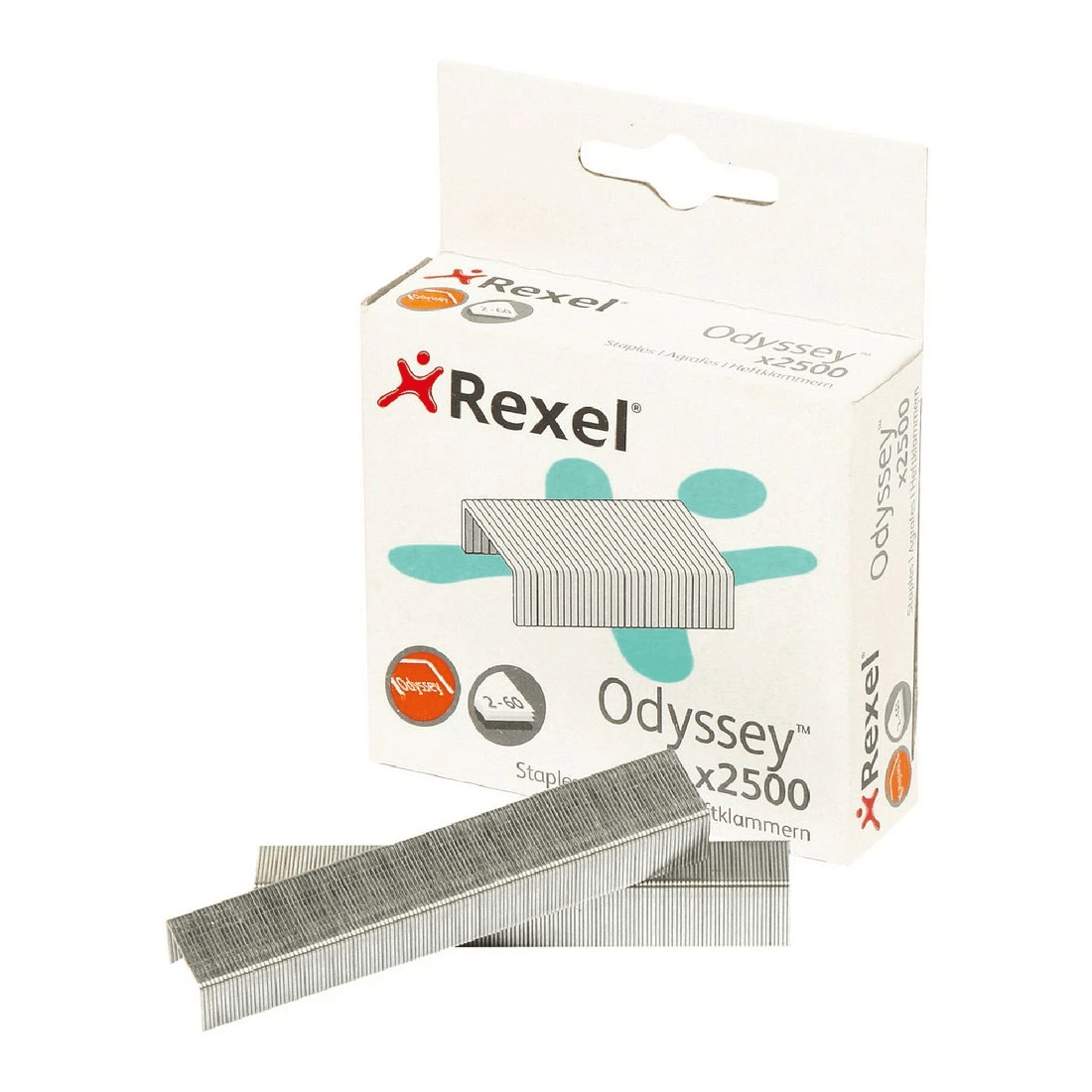 1 Rexel Odyssey 13/9 Staples 2500 Pack, 1 of 2