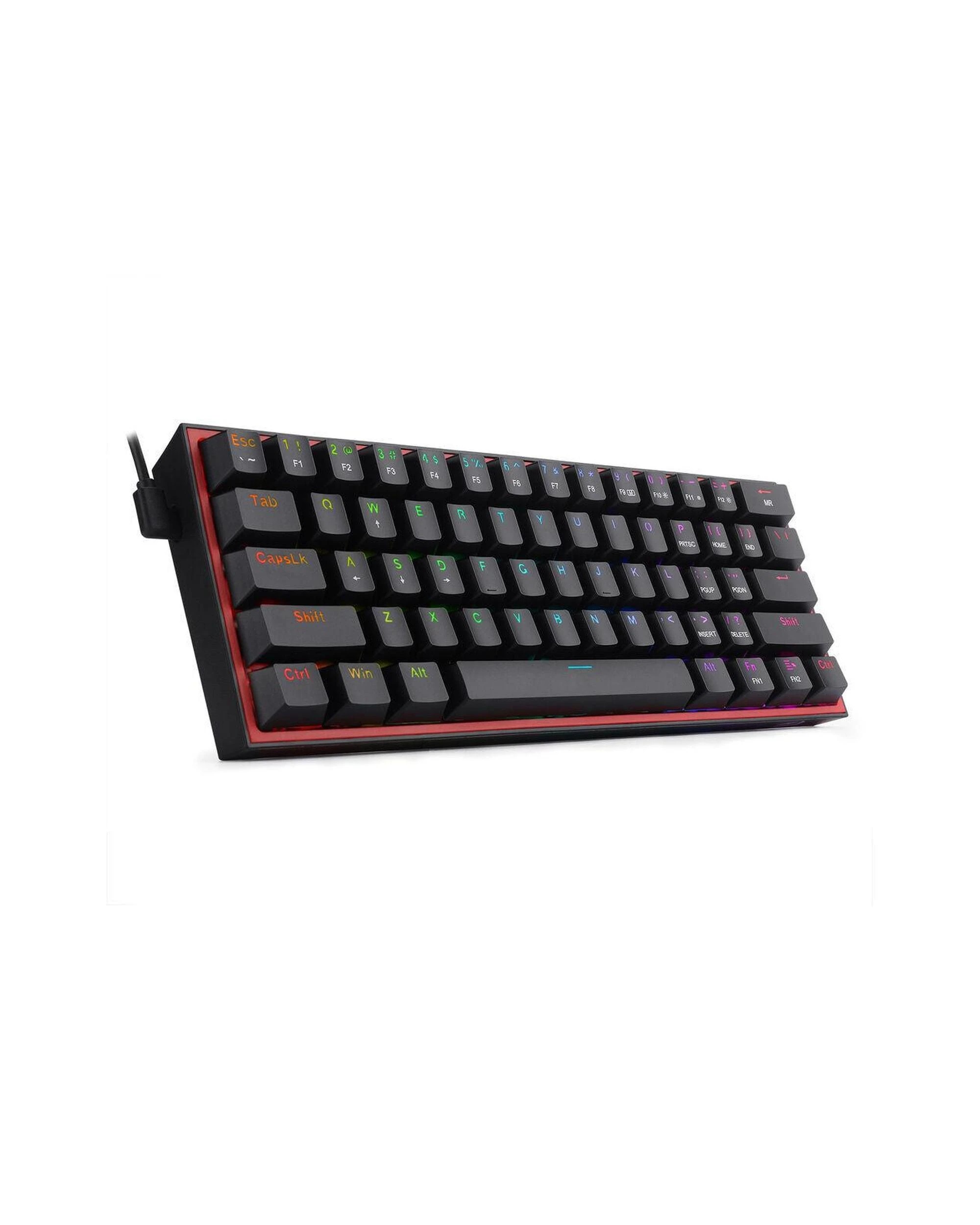 9 Redragon K617RGB Fizz Black 60% Wired Mechanical Gaming Keyboard, 9 of 10