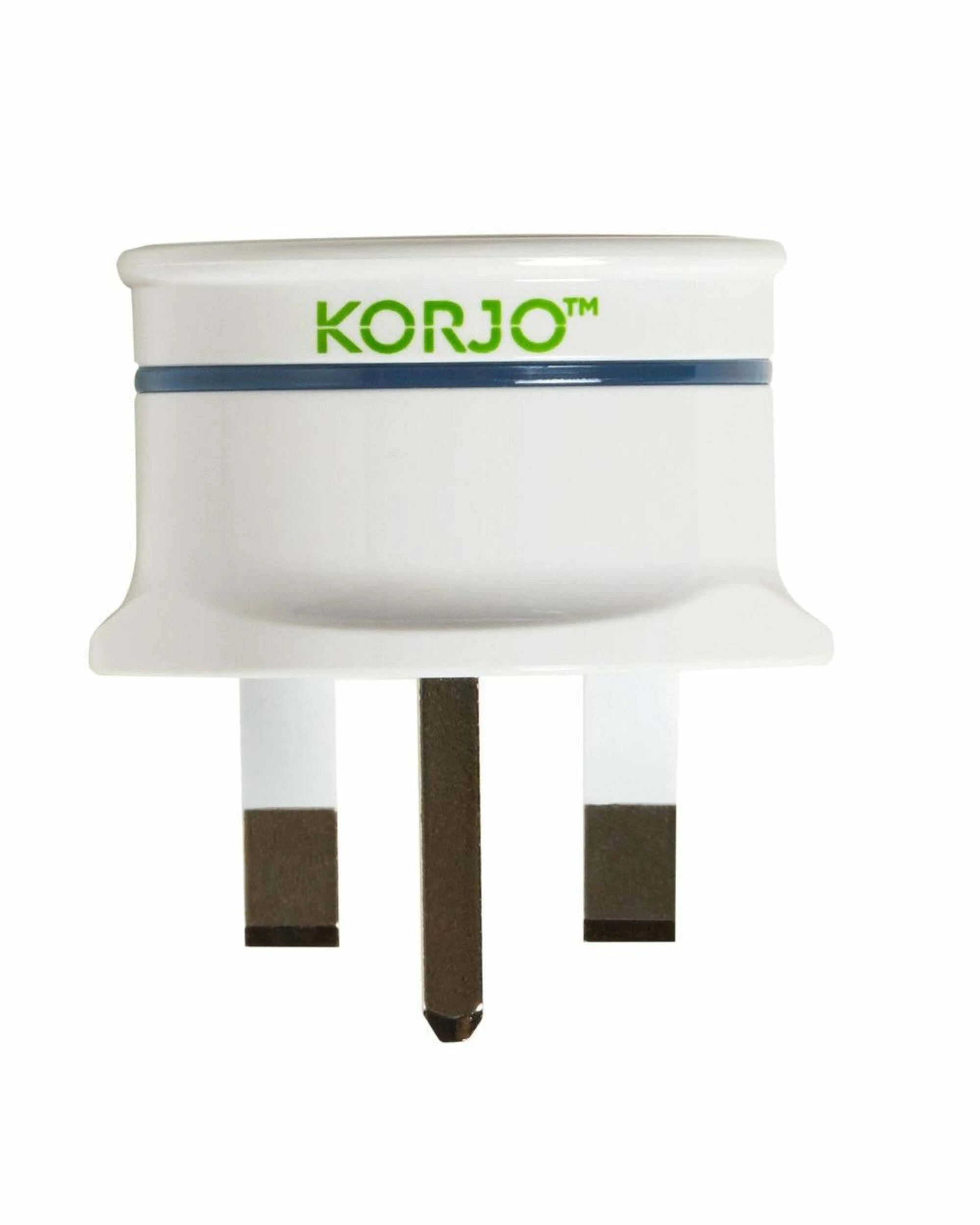 3 Korjo Travel Adaptor Plug - Aus to UK - White, 3 of 3