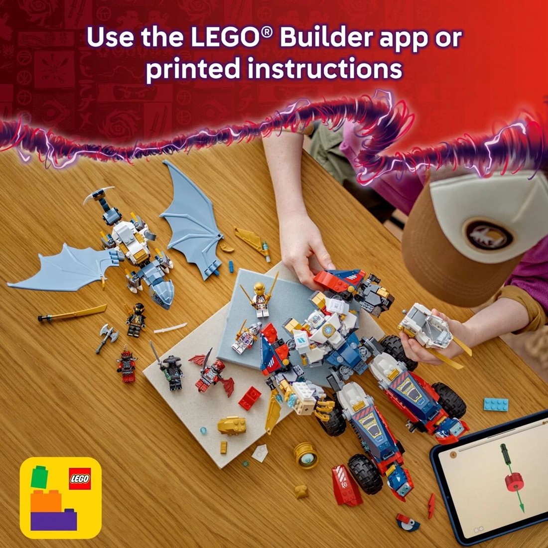 9 LEGO NINJAGO Zane's Ultra Combiner Mech 71834, 9 of 10