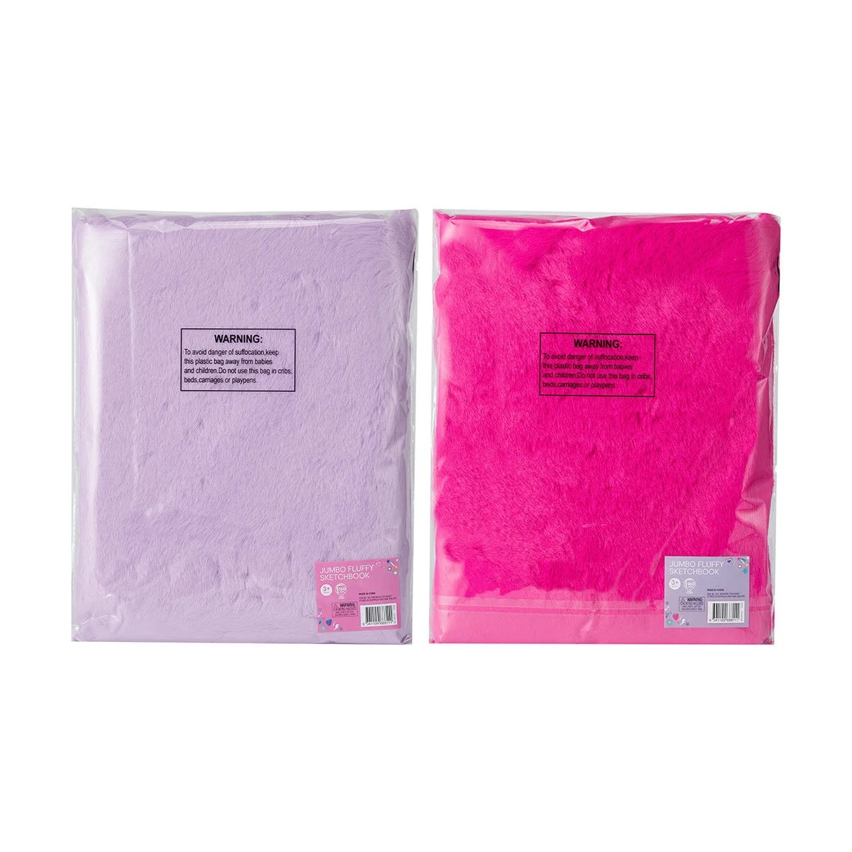 8 Jumbo Fluffy Sketchbook - Assorted, 8 of 8