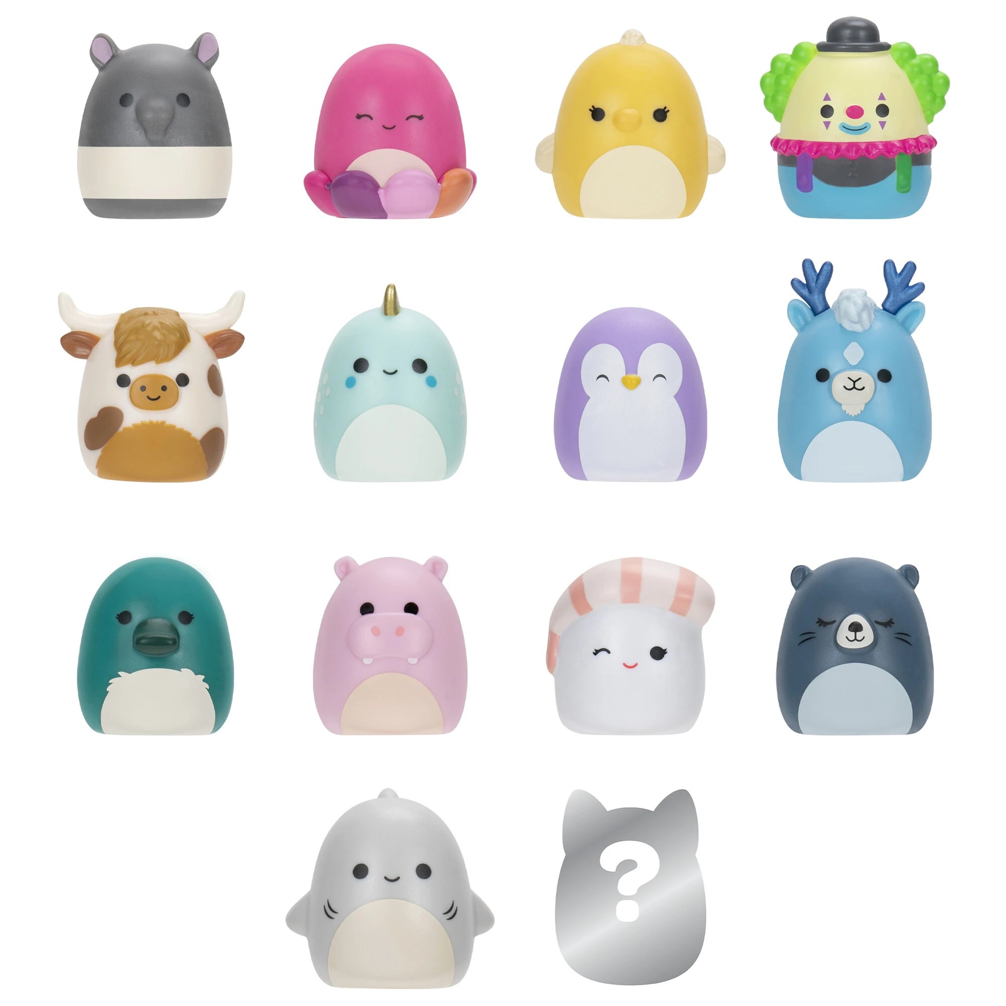 2 14 Pack Original Squishmallows Squish-A-Longs Mini-Squish Set - Assorted, 2 of 4