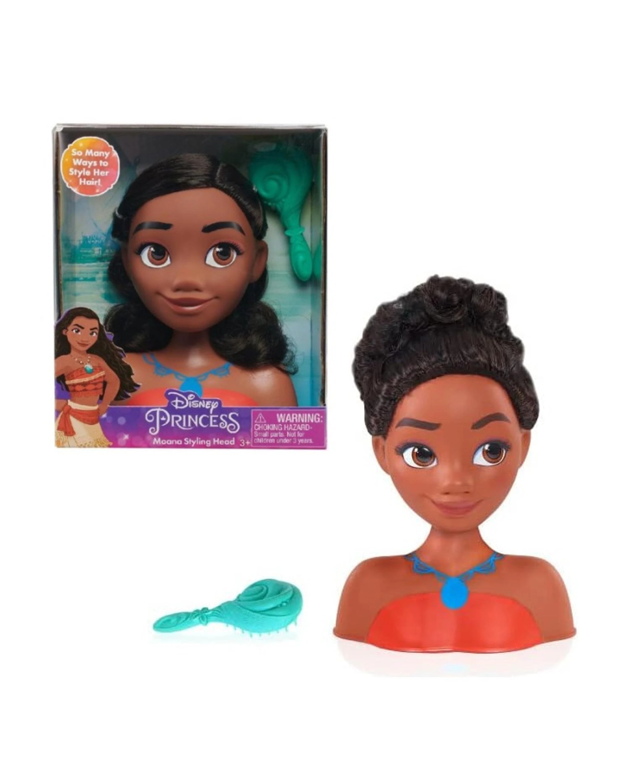 1 Disney Princess Moana Mini Styling Head, 1 of 5