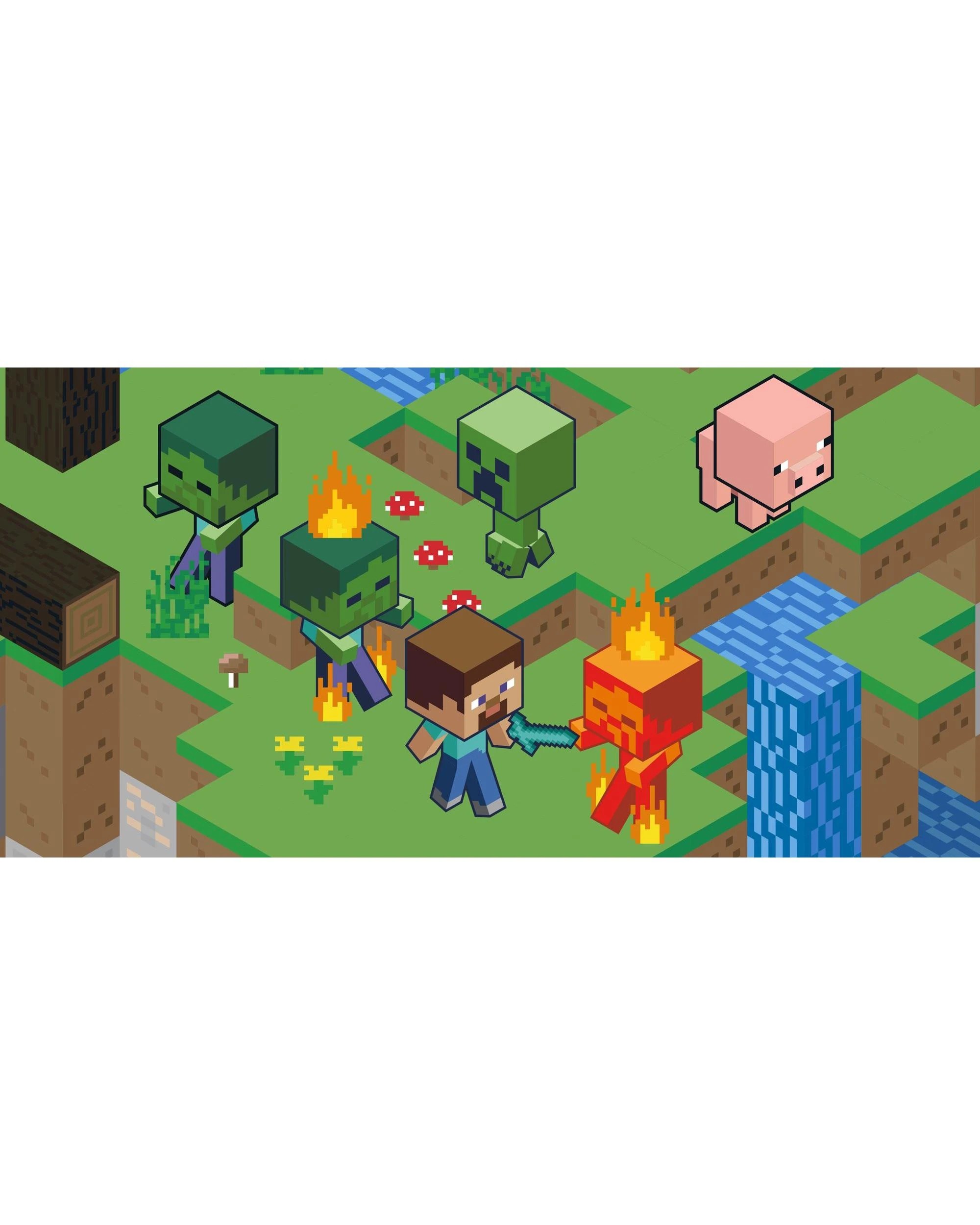 4 Minecraft Blocks Light Up Canvas, 4 of 4