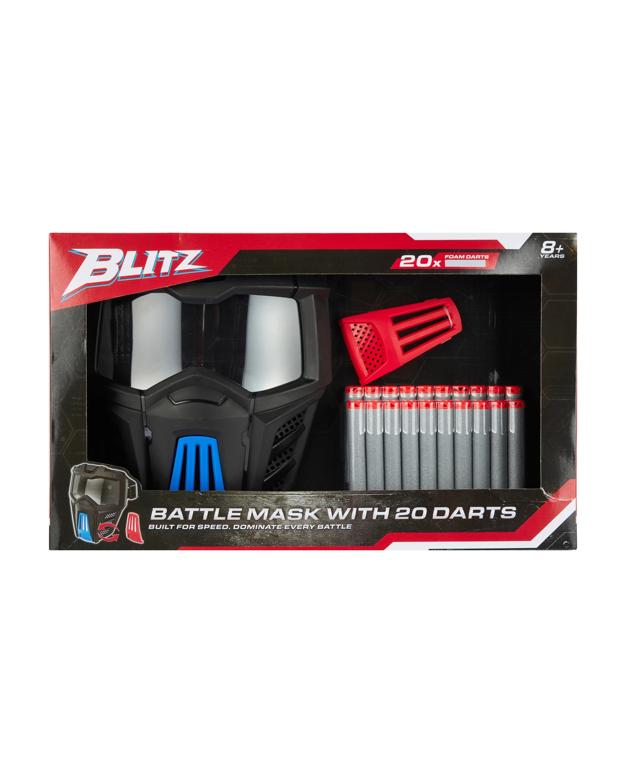 1 Blitz Battle Mask with 20 Darts, 1 of 8