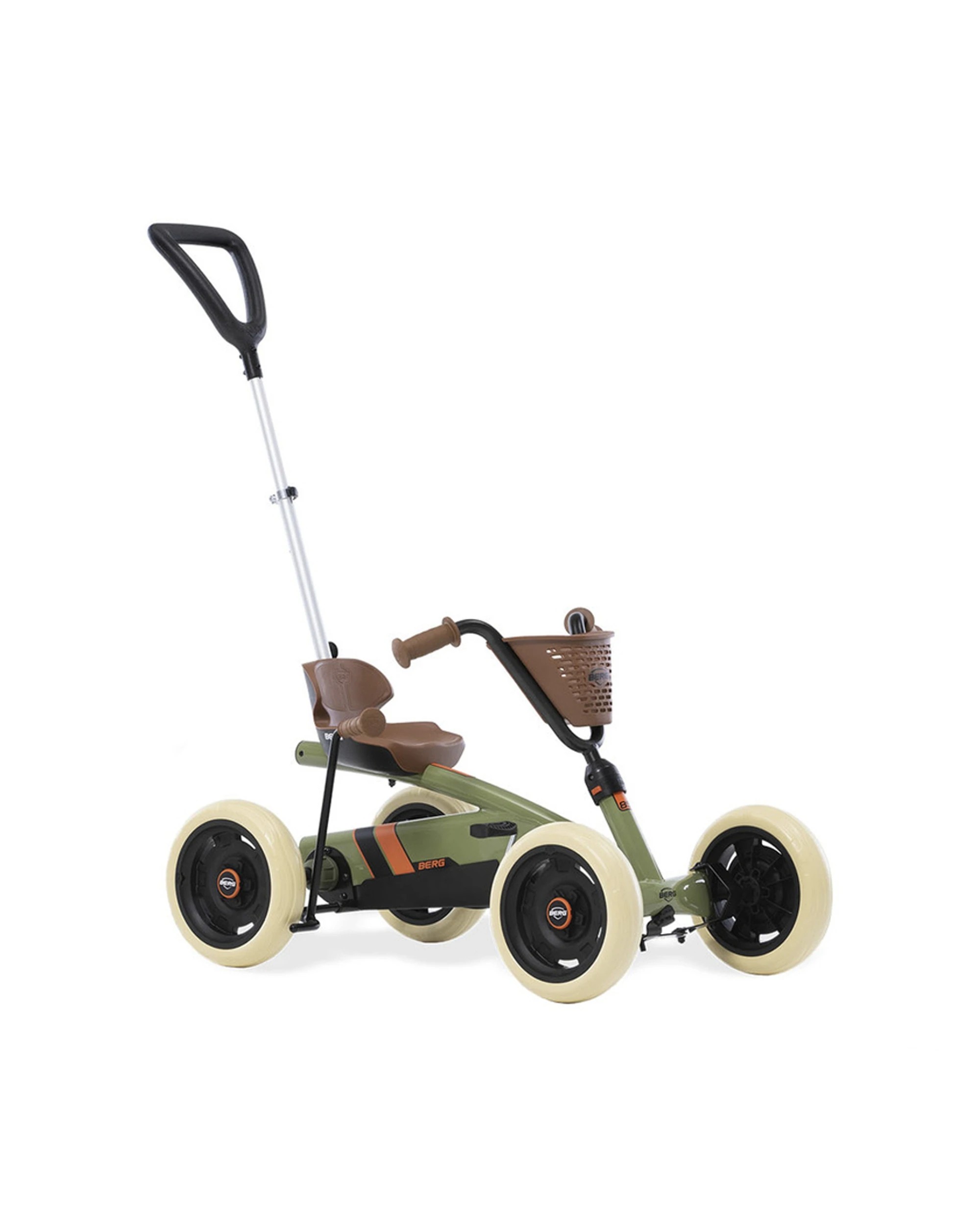 1 Berg Buzzy Retro Kids Pedal Go Kart 2-in-1 Green Ride On Toy 2-5y Ages - Green, 1 of 4