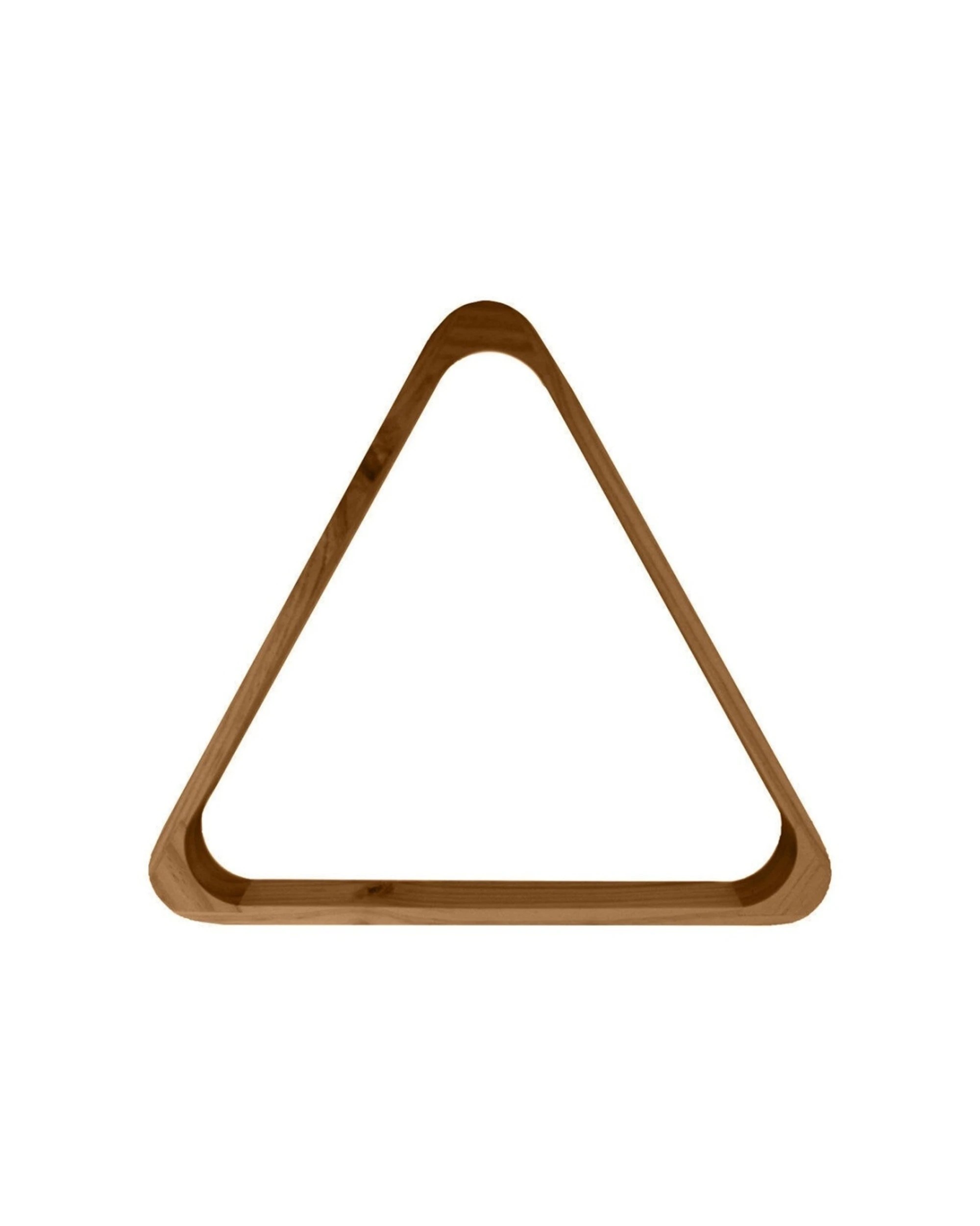 1 Formula Sports 1 7/8in - 10 Ball Rack Wooden Pool Billiards Triangle - Brown, 1 of 2