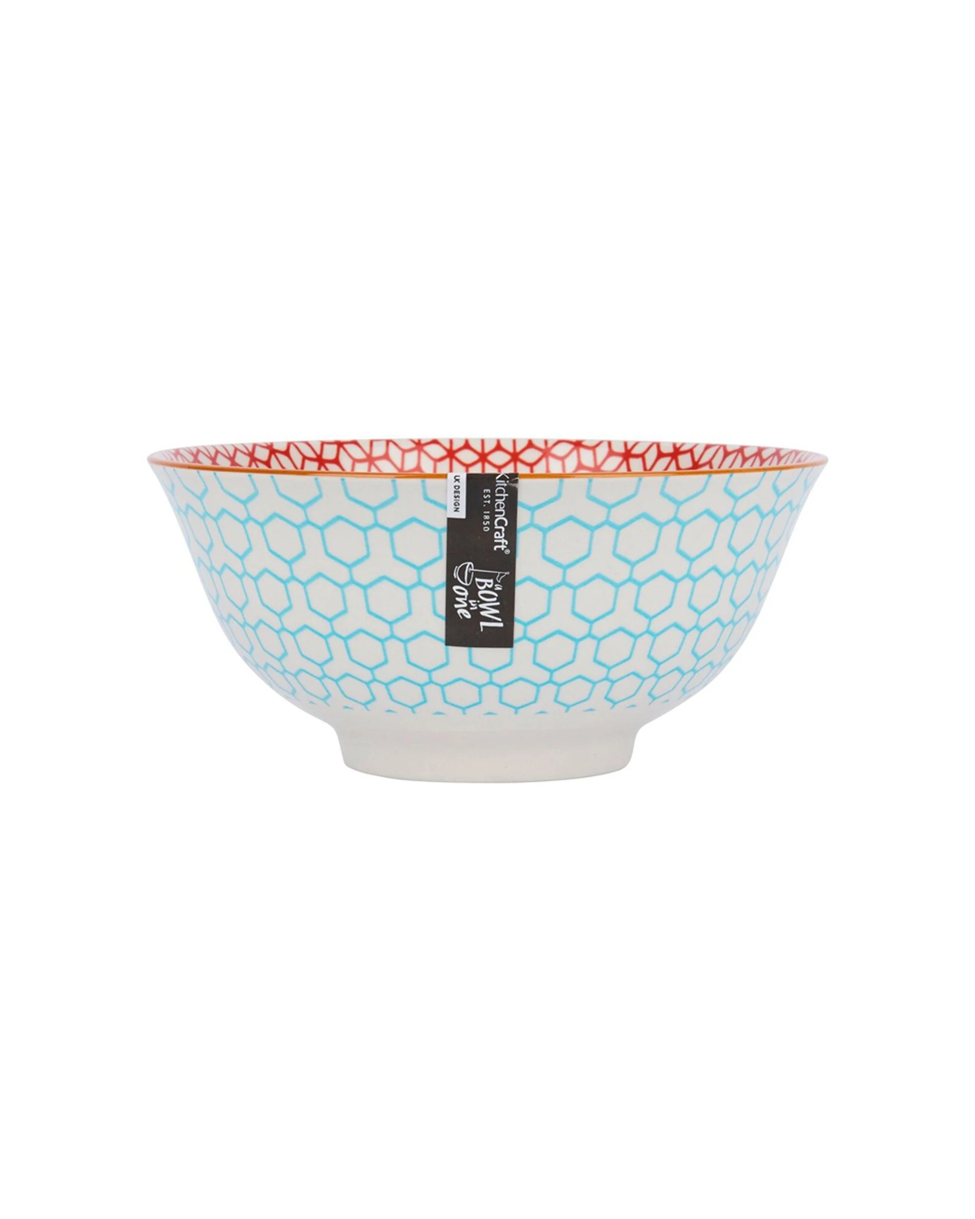 4 Mikasa 4pc Does It All Kitchen Glazed Bowl 15.7cm Durable Microwave Dishwasher Safe - Multi, 4 of 6