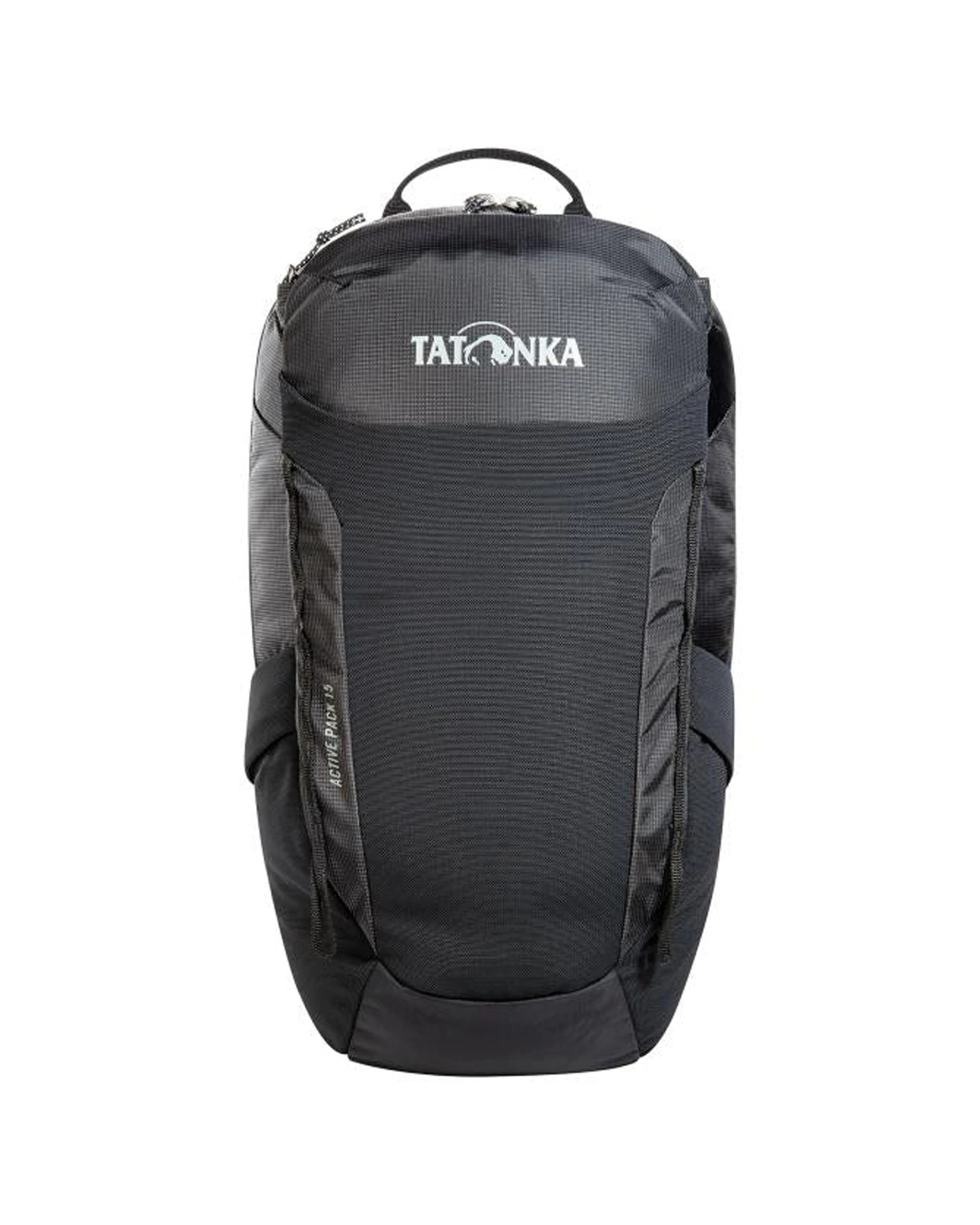 3 Tatonka Active Pack 15 Outdoor Travel Daypack 15L Lightweight Breathable - Black, 3 of 4