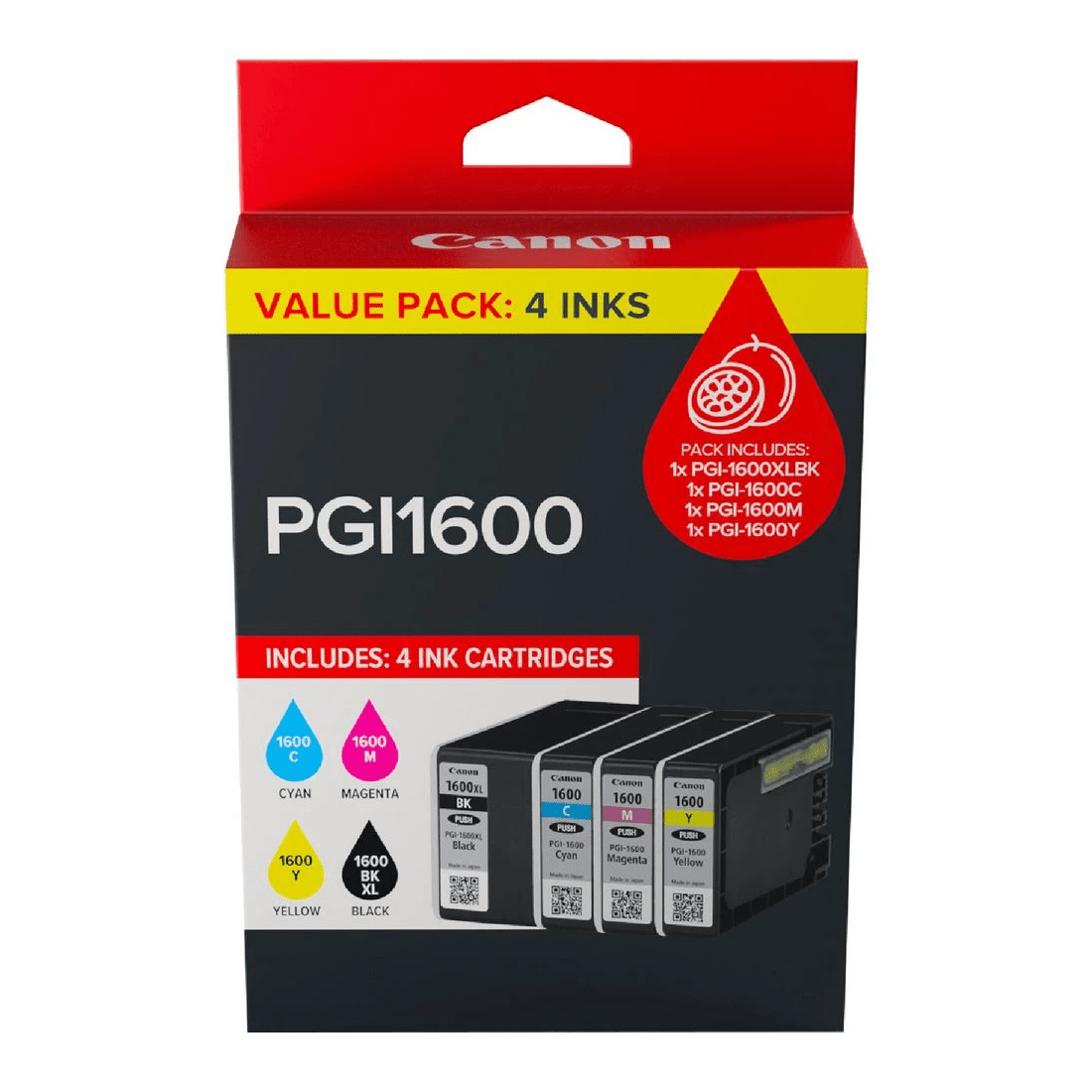 1 Canon PGI 1600 Ink Cartridge Value Pack, 1 of 5