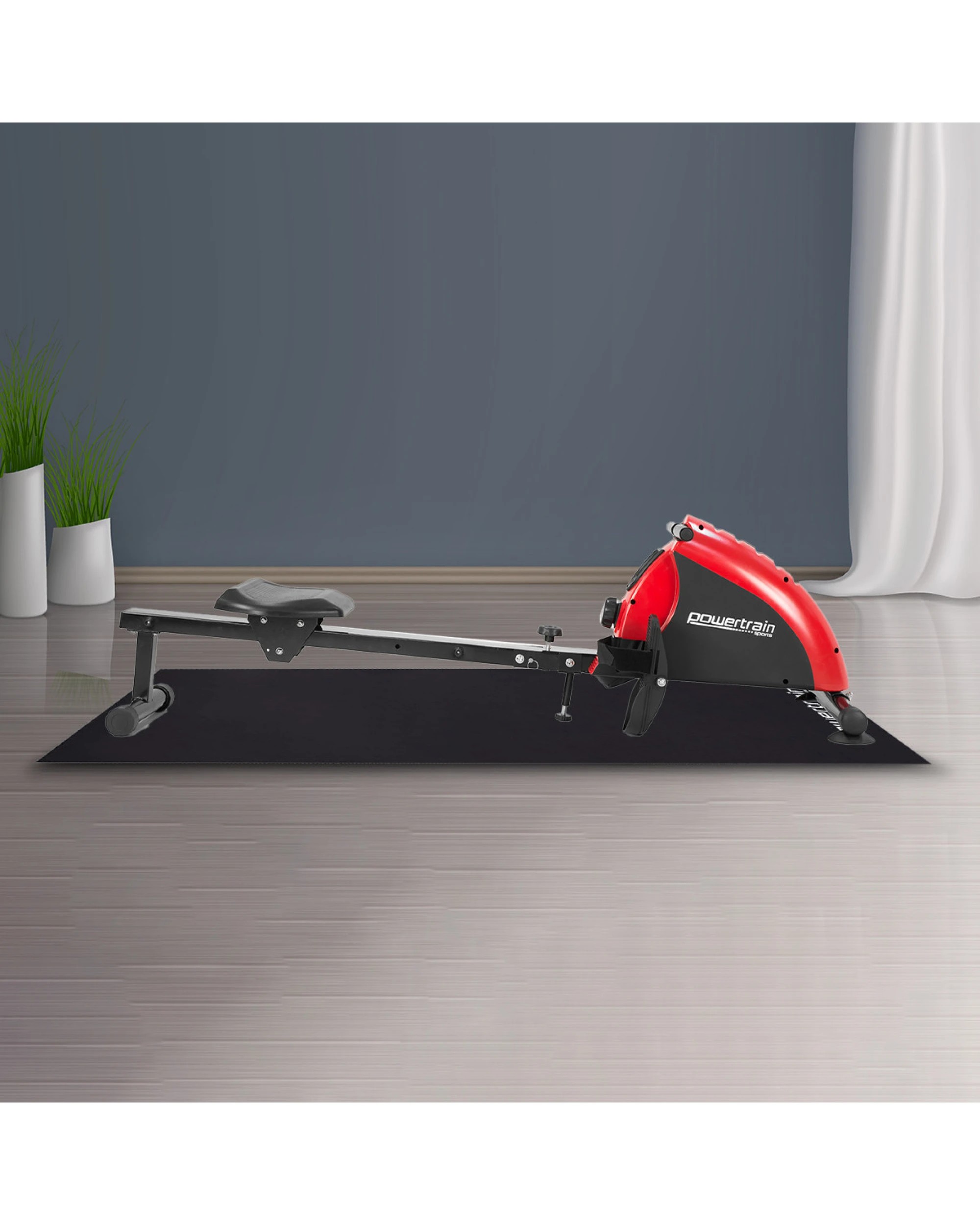 4 Powertrain 2m Exercise Exercise Treadmill Equipment Mat Floor Protection Home Gym, 4 of 4