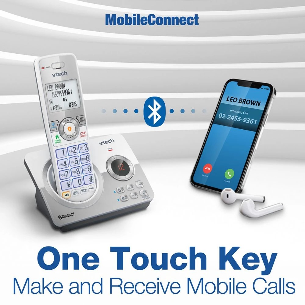 5 VTech CLS22150 DECT 6.0 Cordless Phone, 5 of 10