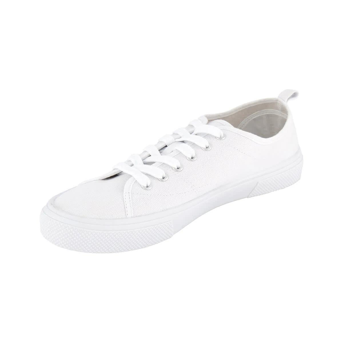 3 Casual Canvas Shoes White, 3 of 5