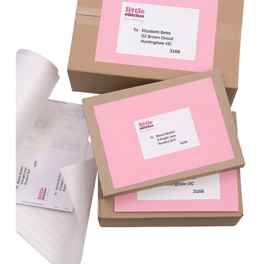 7 Avery Premium White Shipping Labels AveryEco 2UP 50 Sheets, 7 of 8